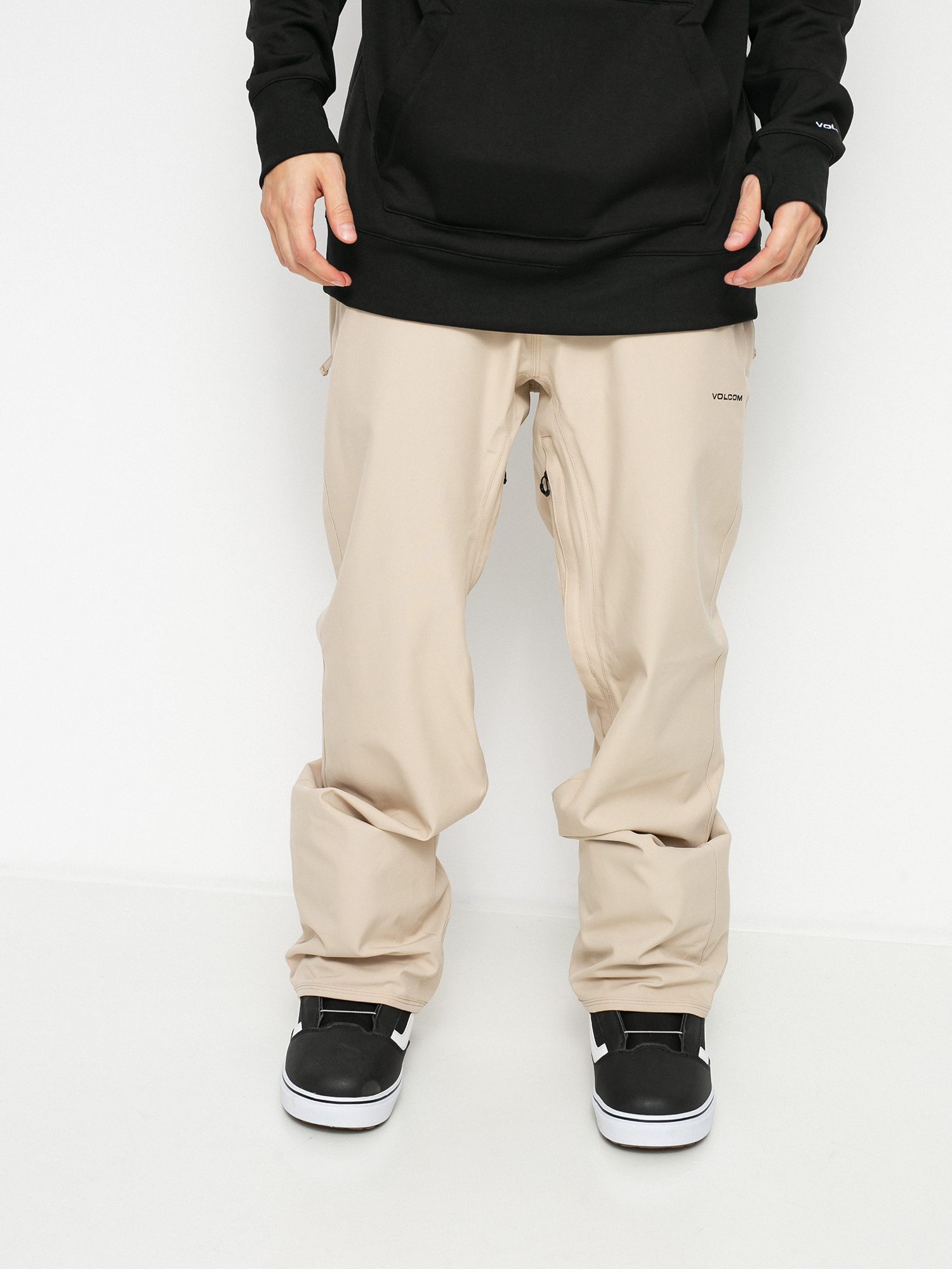 Męskie Spodnie snowboardowe Volcom Freakin Snow Chino (khaki)