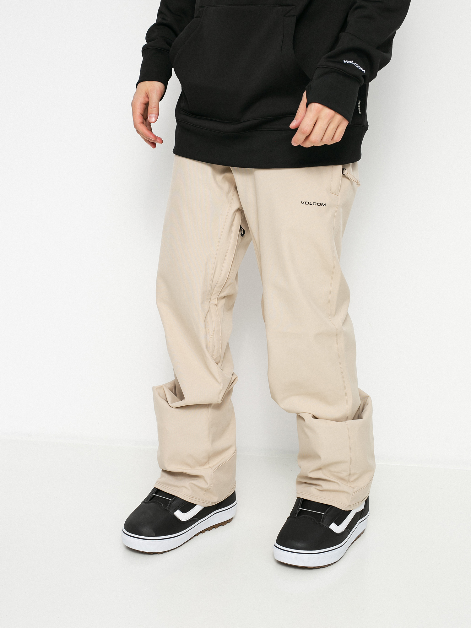Męskie Spodnie snowboardowe Volcom Freakin Snow Chino (khaki)