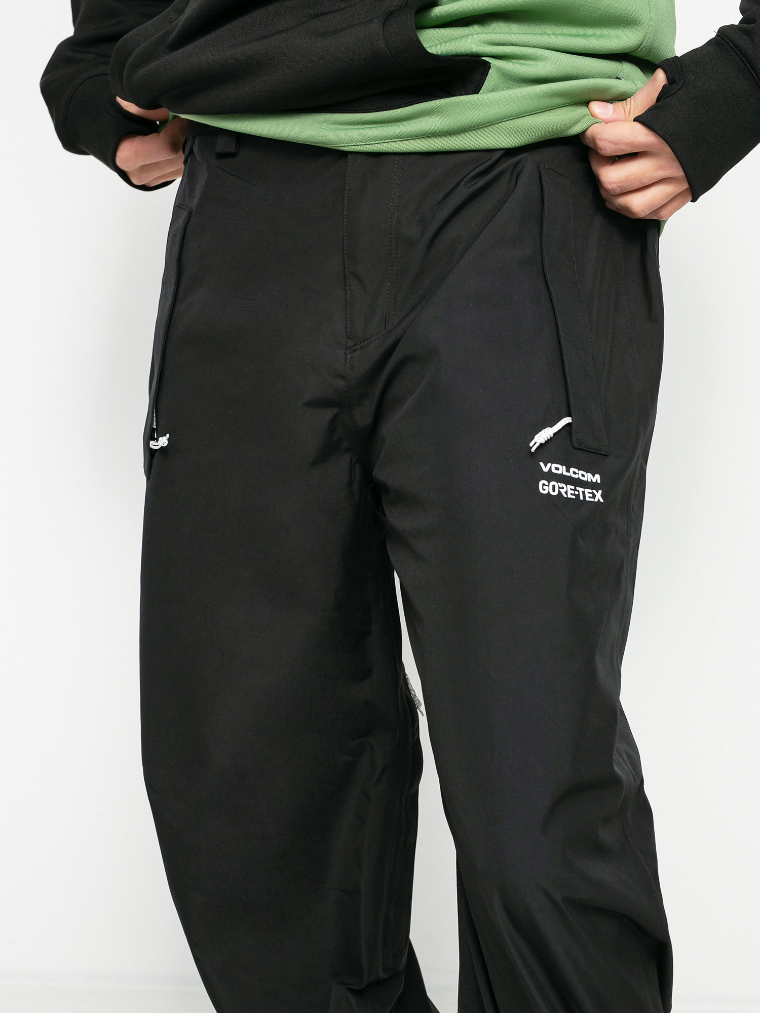 Męskie Spodnie snowboardowe Volcom Longo Gore Tex (black)