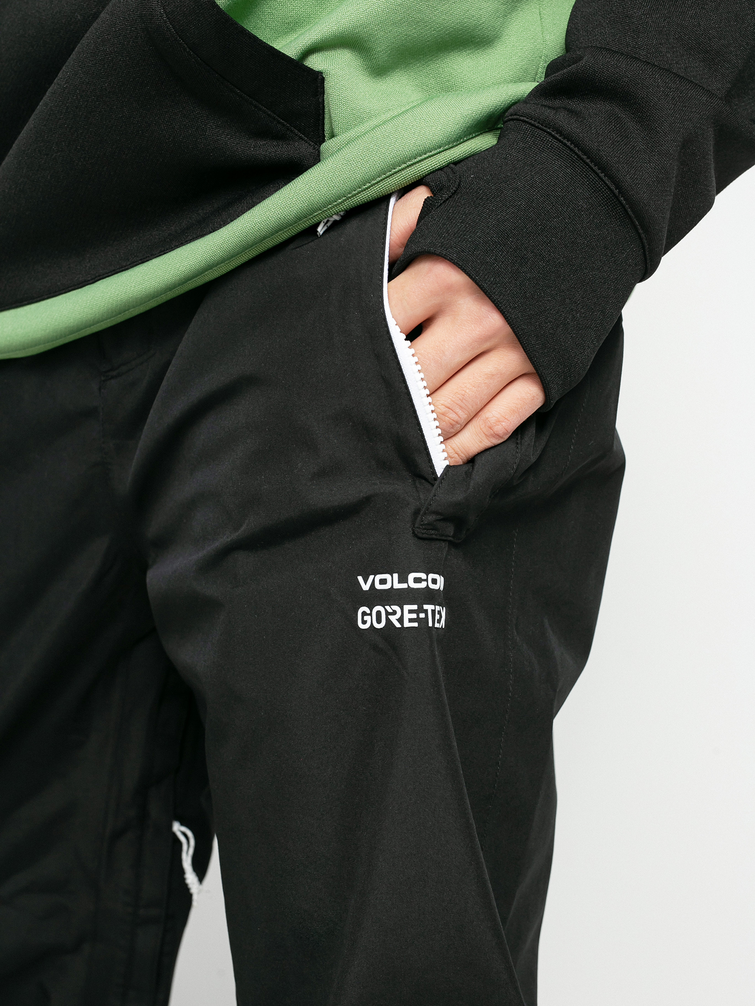Męskie Spodnie snowboardowe Volcom Longo Gore Tex (black)