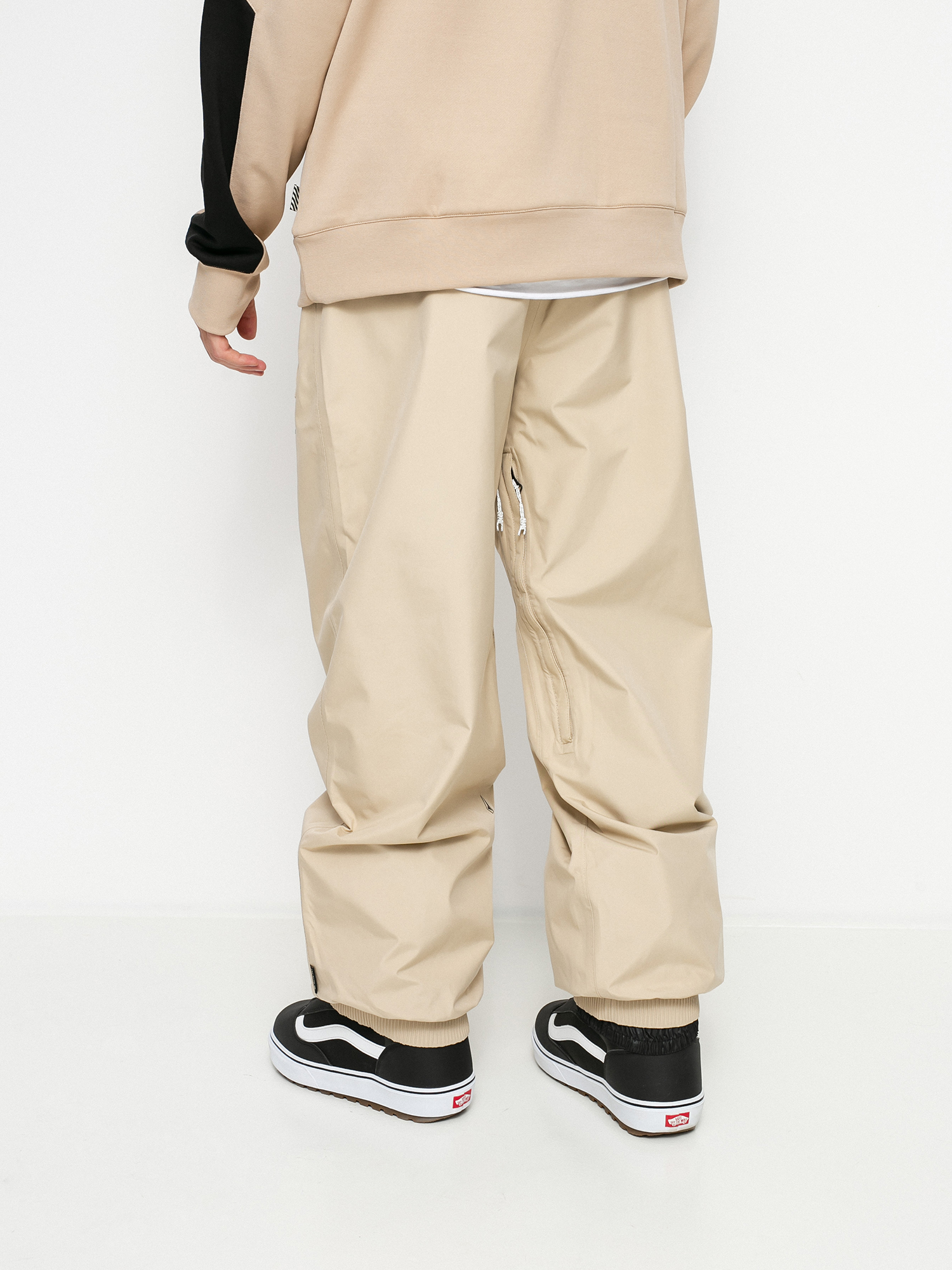 Męskie Spodnie snowboardowe Volcom Longo Gore Tex (khaki)