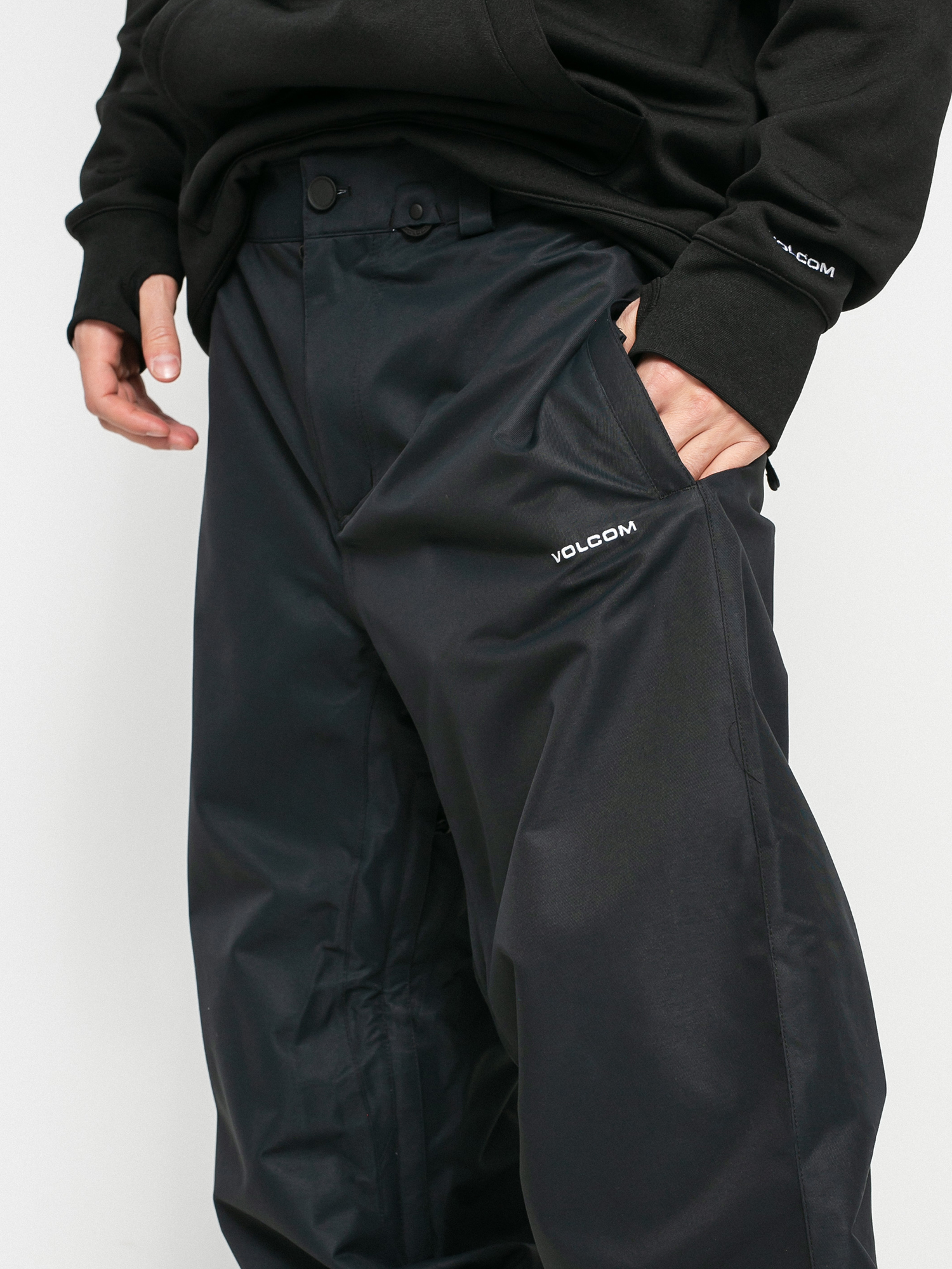 Męskie Spodnie snowboardowe Volcom Arthur (black)