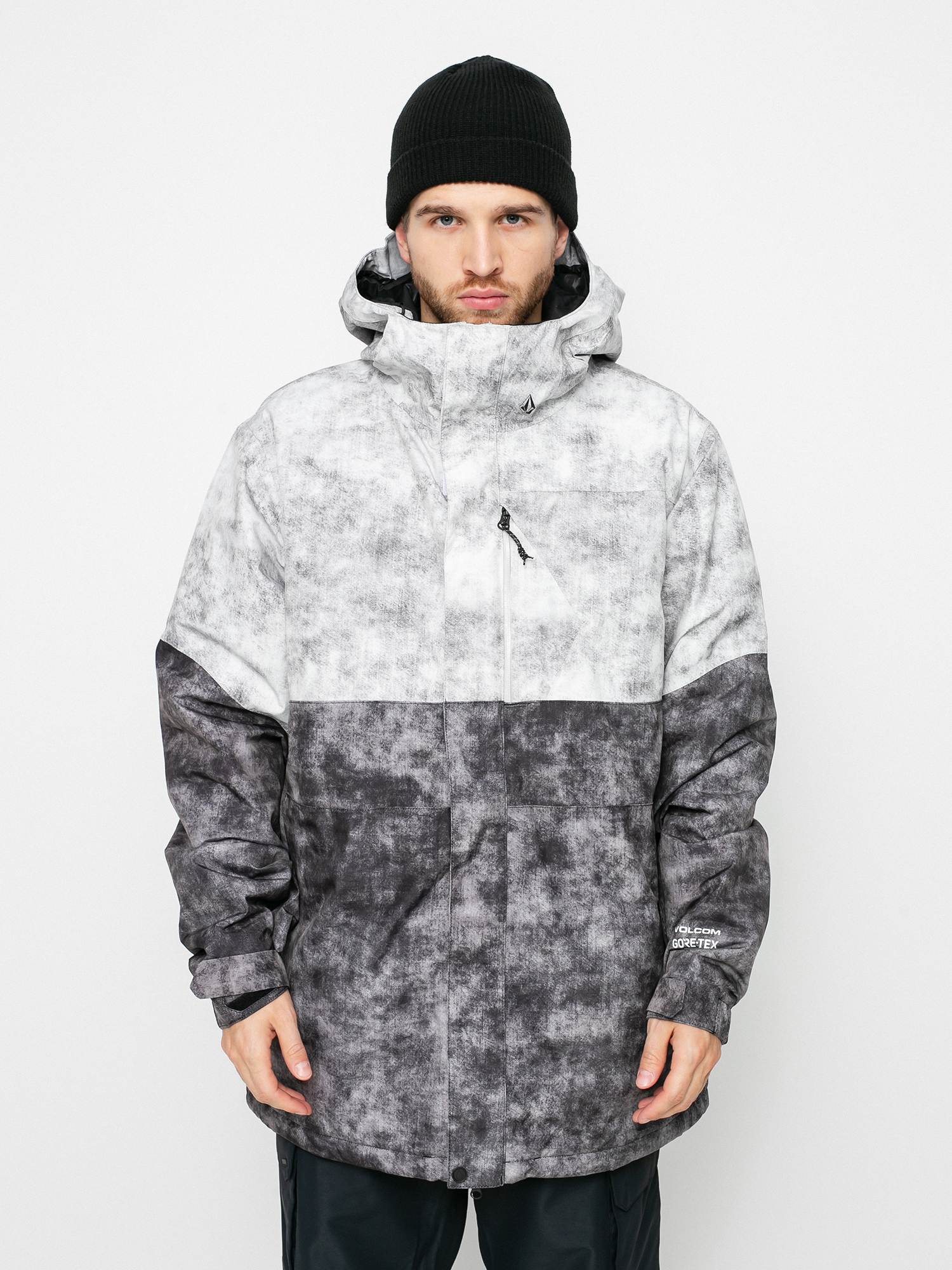 Męska Kurtka snowboardowa Volcom L Ins Gore Tex (acid black)