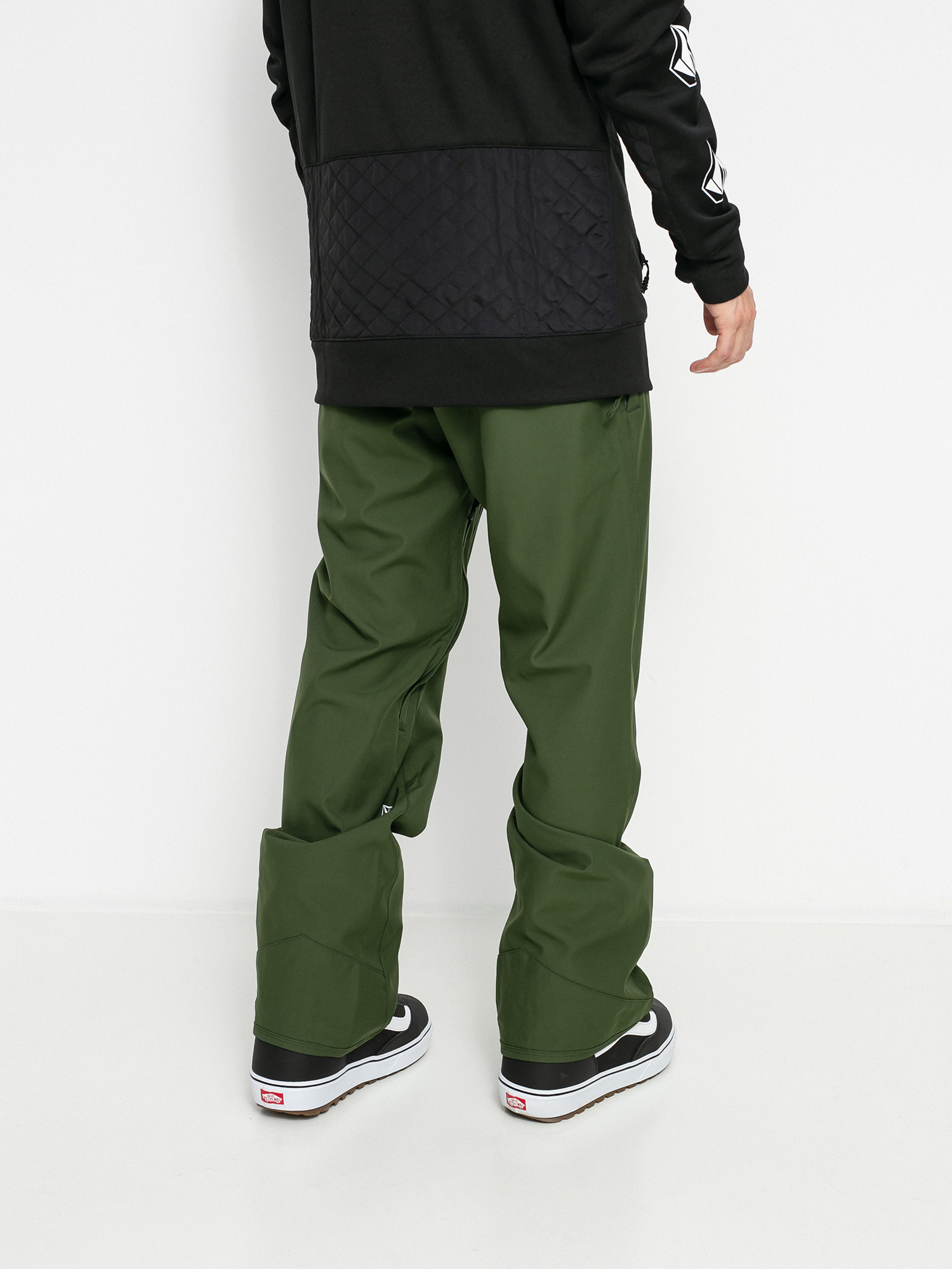 Męskie Spodnie snowboardowe Volcom Freakin Snow Chino (saturated green)