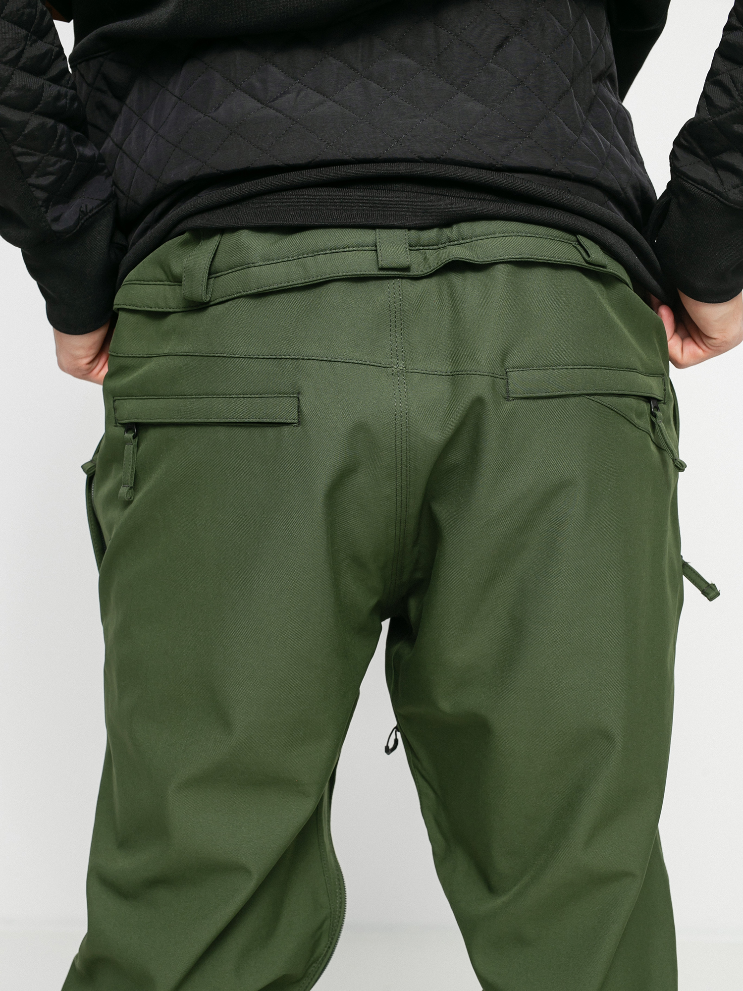 Męskie Spodnie snowboardowe Volcom Freakin Snow Chino (saturated green)