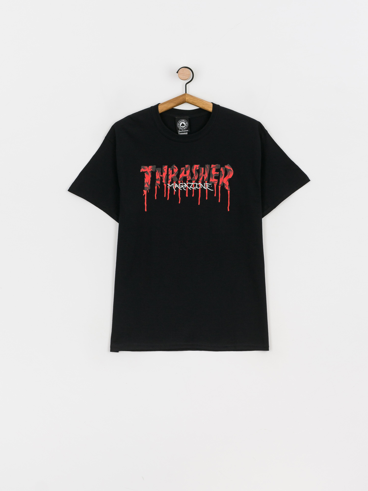 T-shirt Thrasher Blood Drip (black)