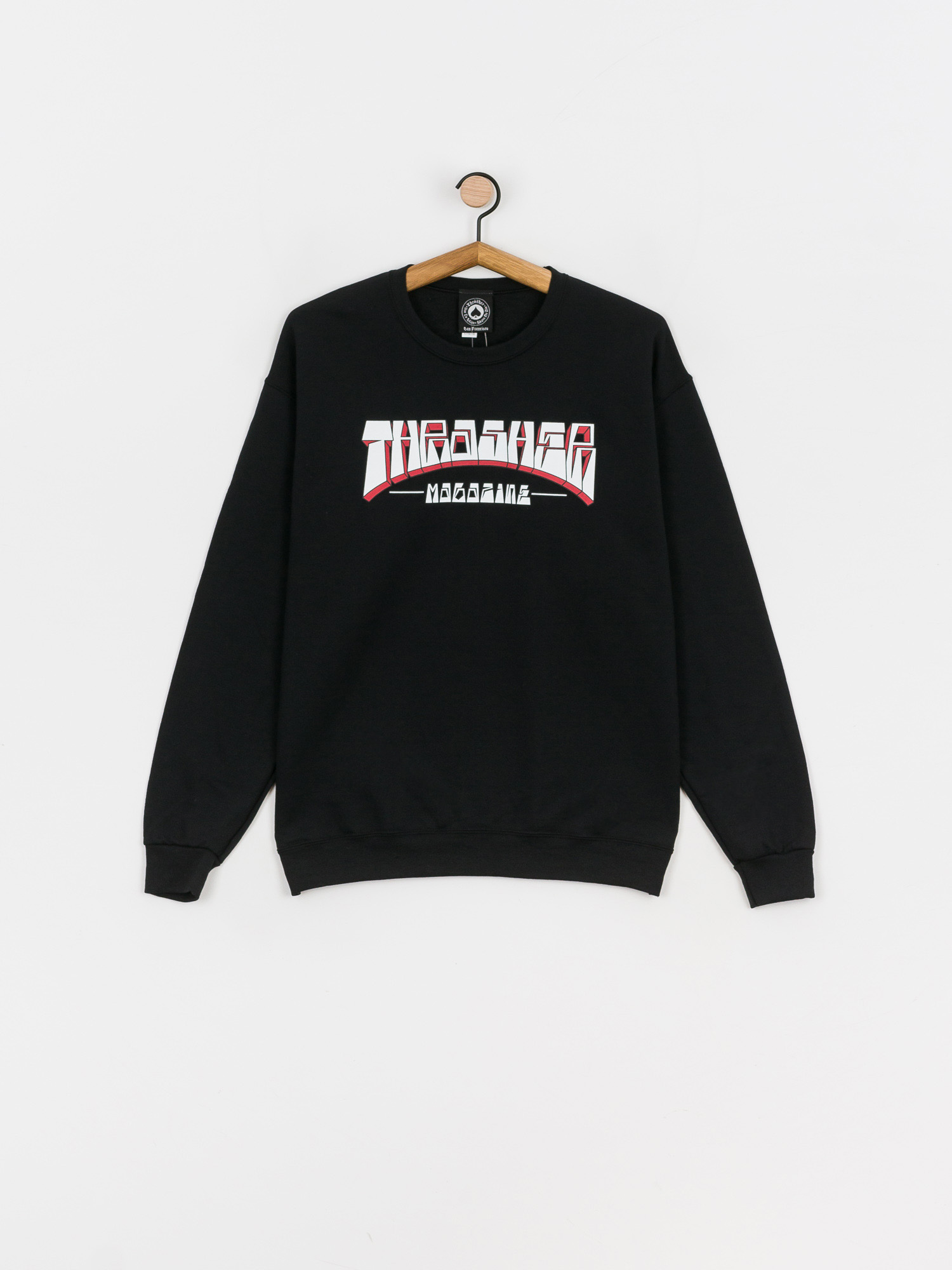 Bluza Thrasher Firme Logo Crew (chocolate)