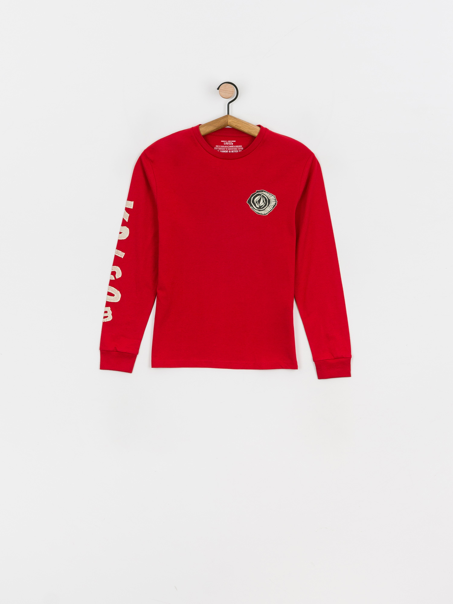 Longsleeve Volcom Sick 180 Bsc JR (ribbon red)