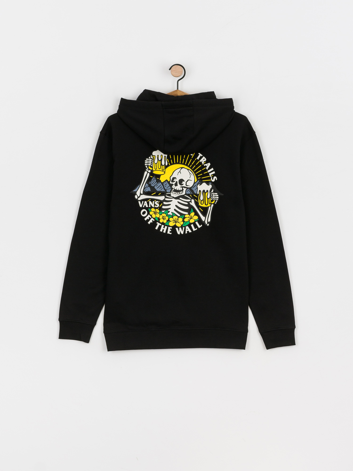 Bluza z kapturem Vans Happy Trails HD (black)