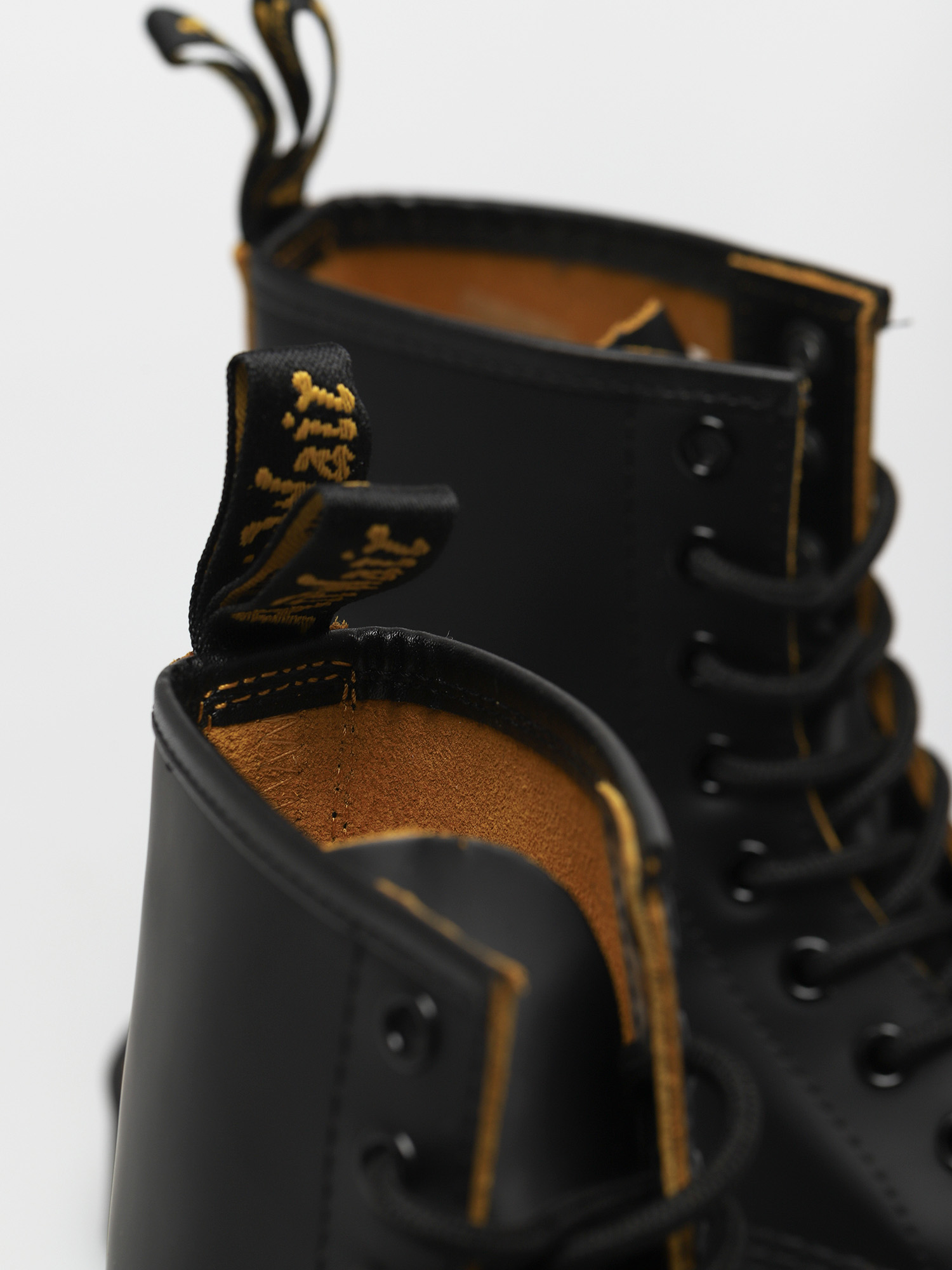 Buty Dr. Martens 1460 Double Stitch (smooth slice black/yellow)