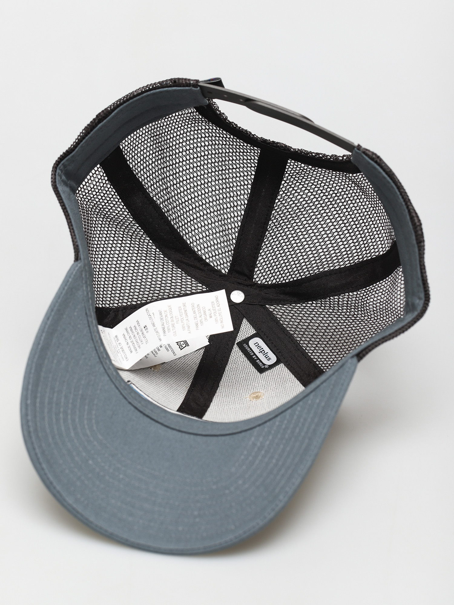 Czapka z daszkiem Patagonia P 6 Logo LoPro Trucker (el cap khaki w/plume grey)