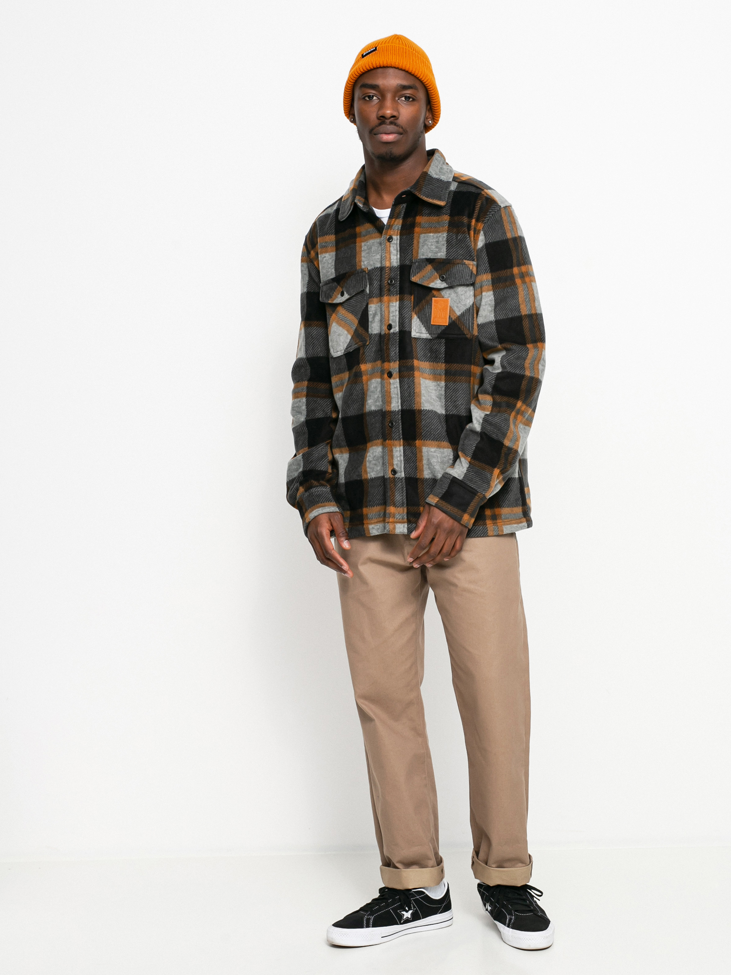 Koszula Etnies Woodsman (black/brown)