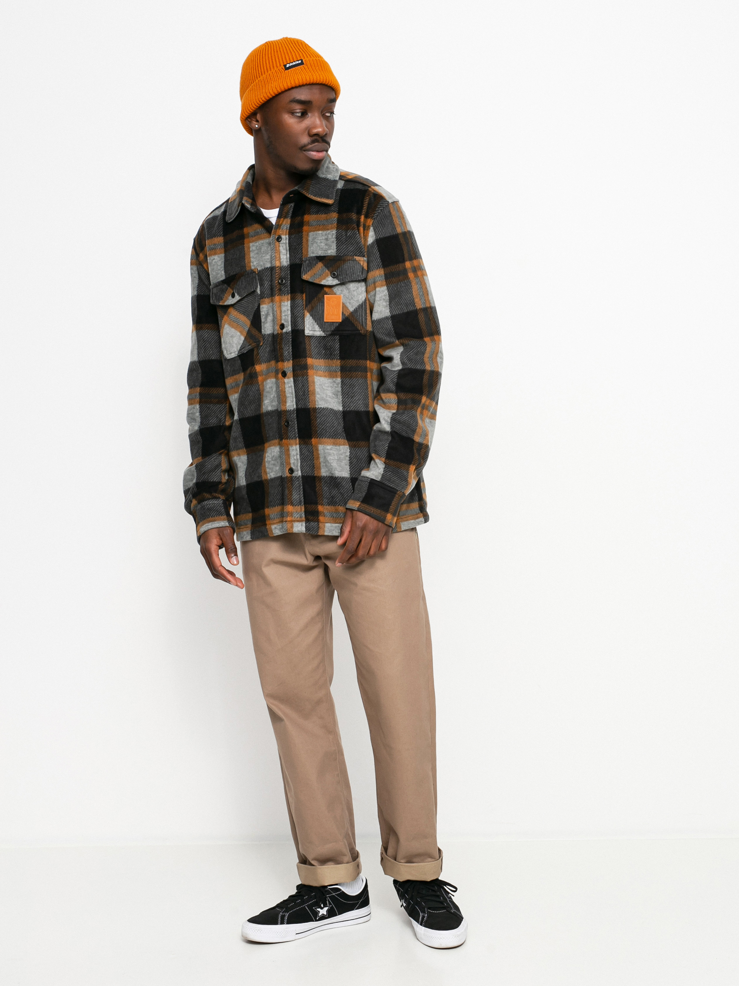 Koszula Etnies Woodsman (black/brown)