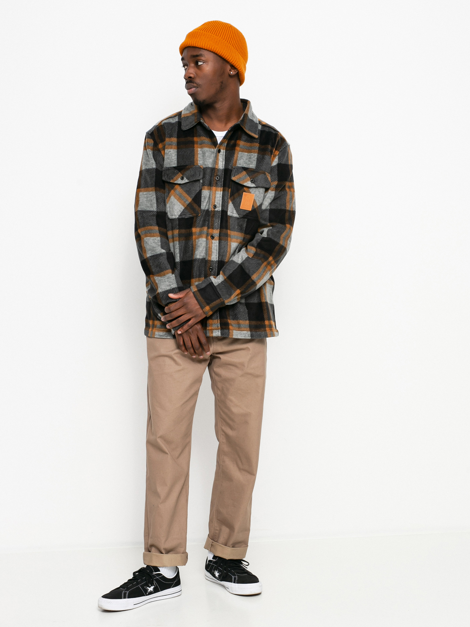 Koszula Etnies Woodsman (black/brown)