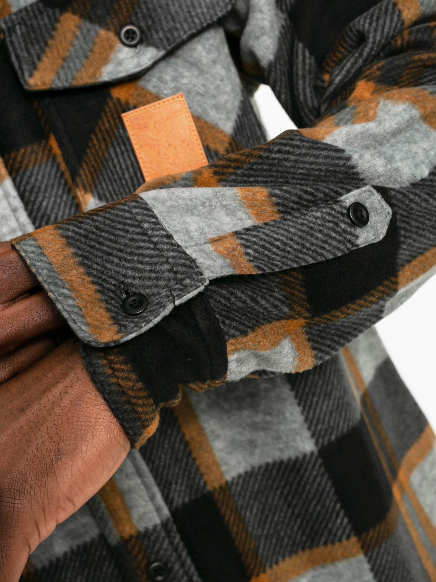 Koszula Etnies Woodsman (black/brown)