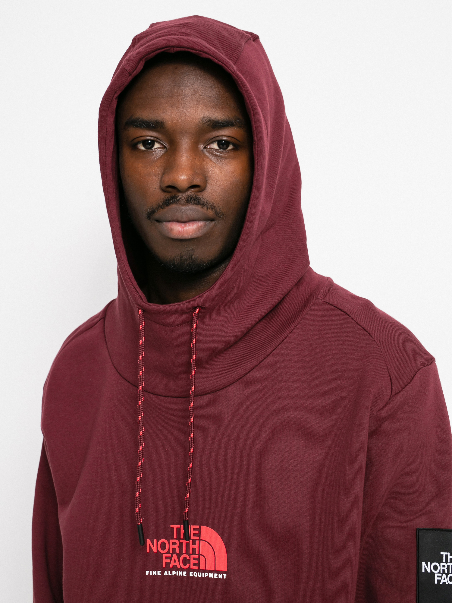 Bluza z kapturem The North Face Fine Alpine HD (regal red)