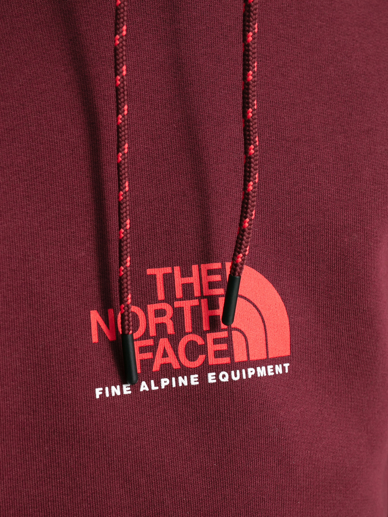 Bluza z kapturem The North Face Fine Alpine HD (regal red)