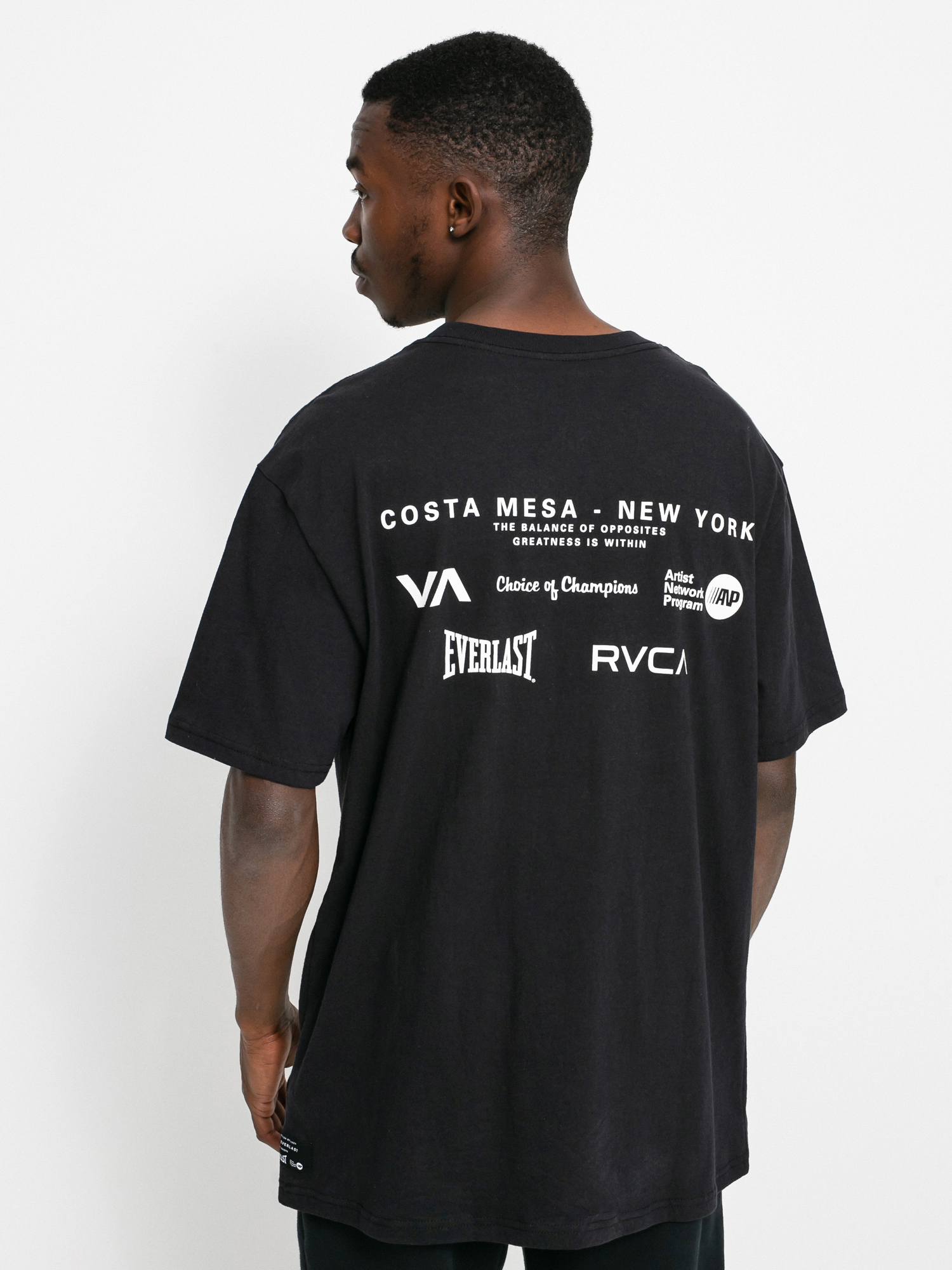 T-shirt RVCA Rvca Everlast Cm Ny (black)