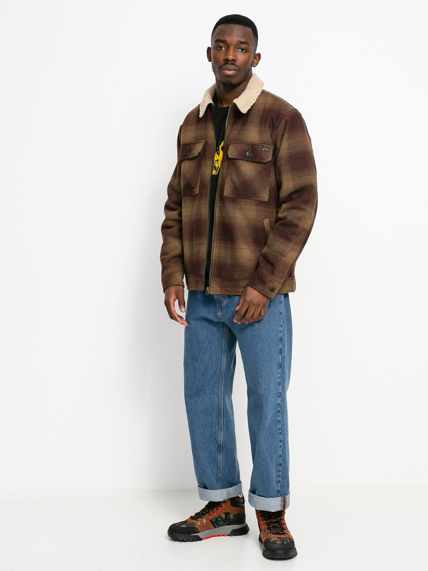 Kurtka Billabong Barlow Sherpa (coffee)