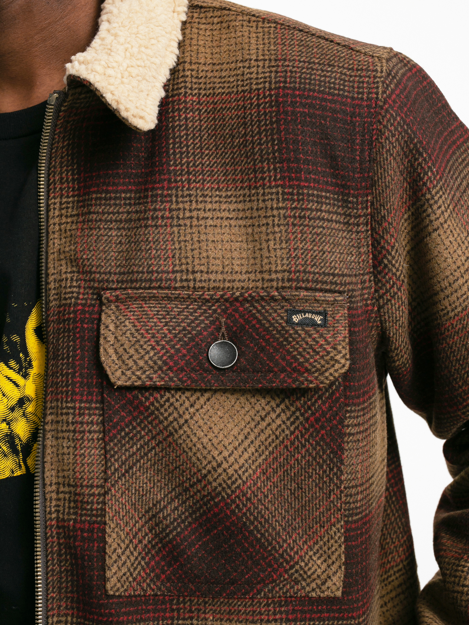 Kurtka Billabong Barlow Sherpa (coffee)