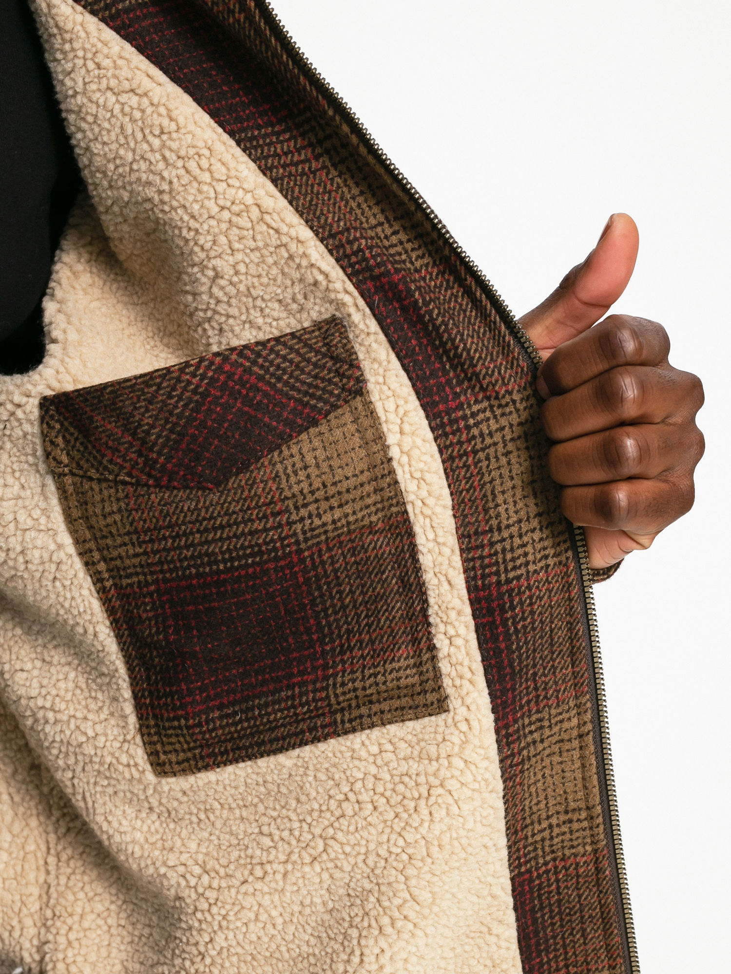 Kurtka Billabong Barlow Sherpa (coffee)