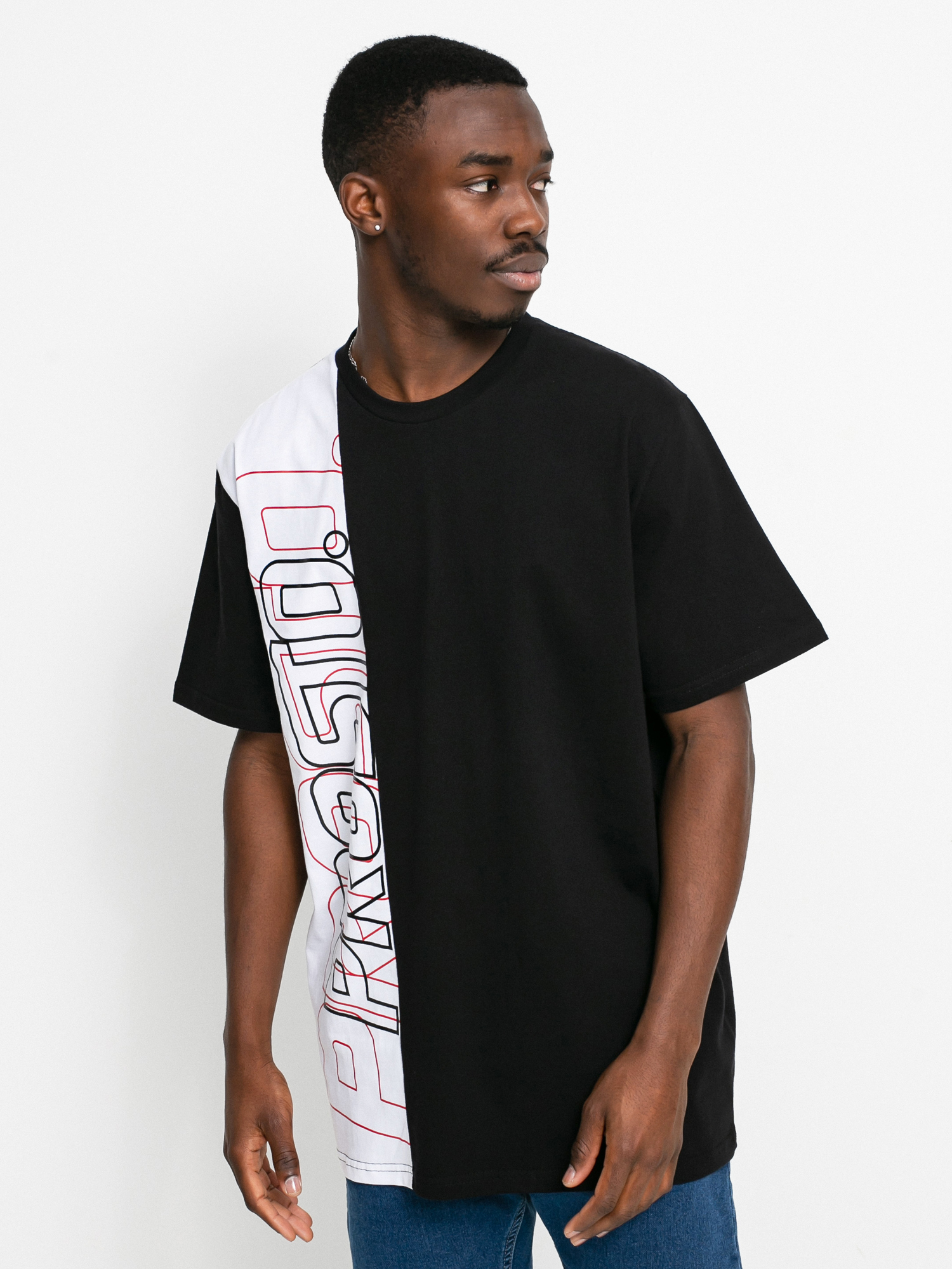 T-shirt Prosto Outlay (black)