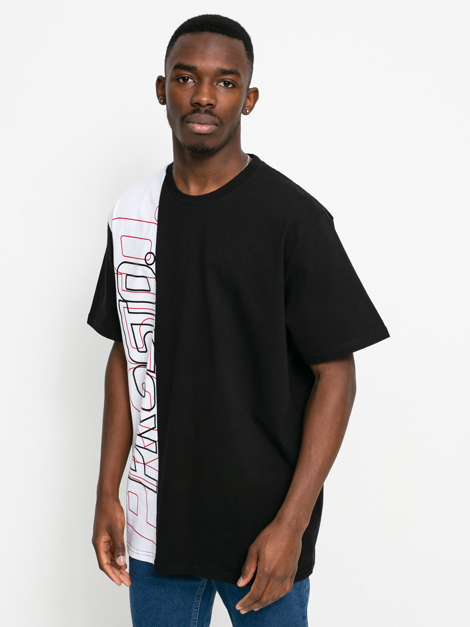 T-shirt Prosto Outlay (black)