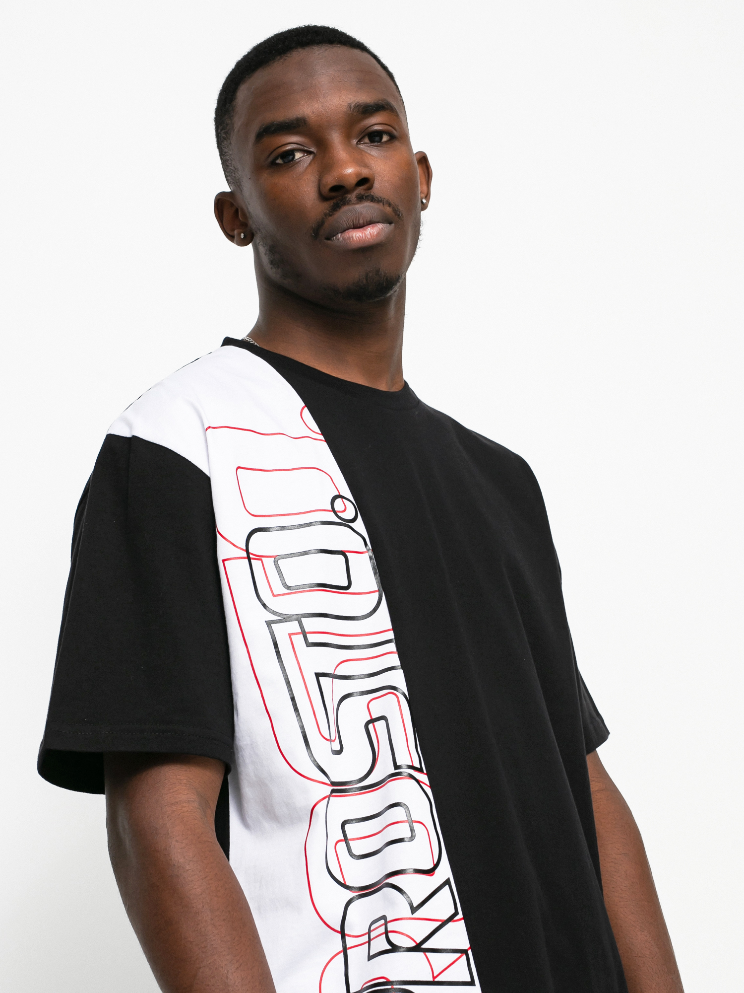 T-shirt Prosto Outlay (black)