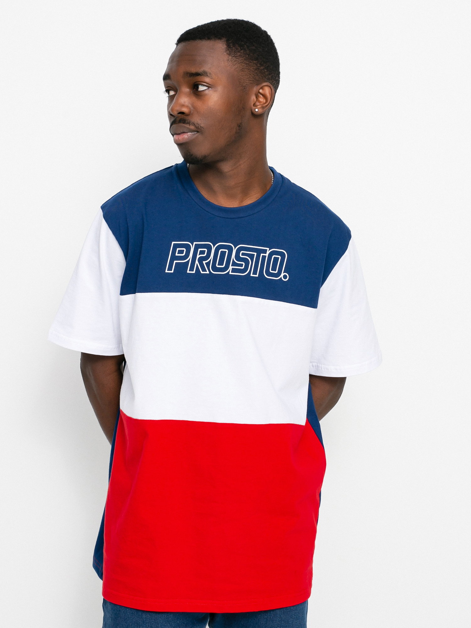 T-shirt Prosto Skitle (dark blue)