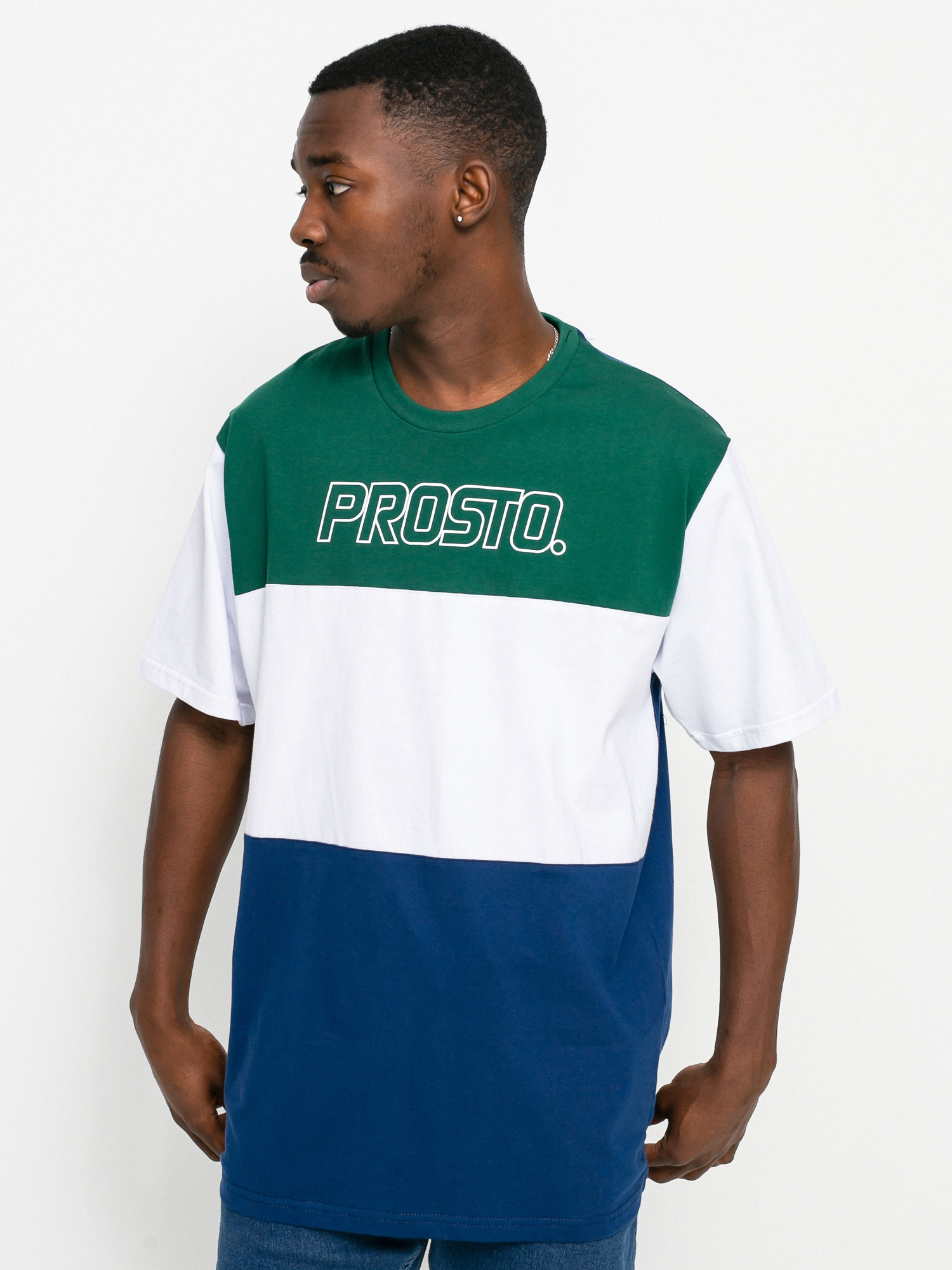 T-shirt Prosto Skitle (dark green)