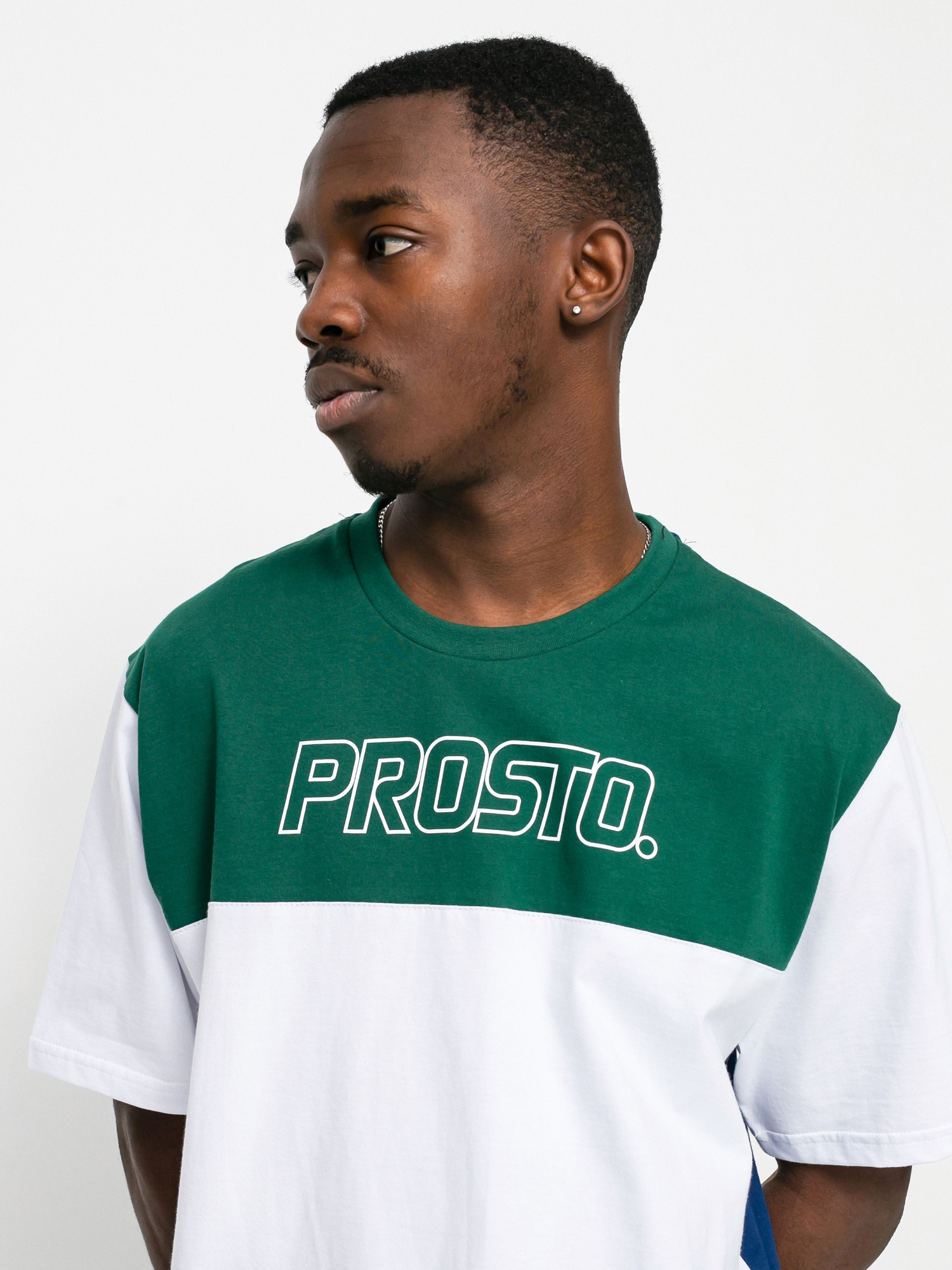 T-shirt Prosto Skitle (dark green)