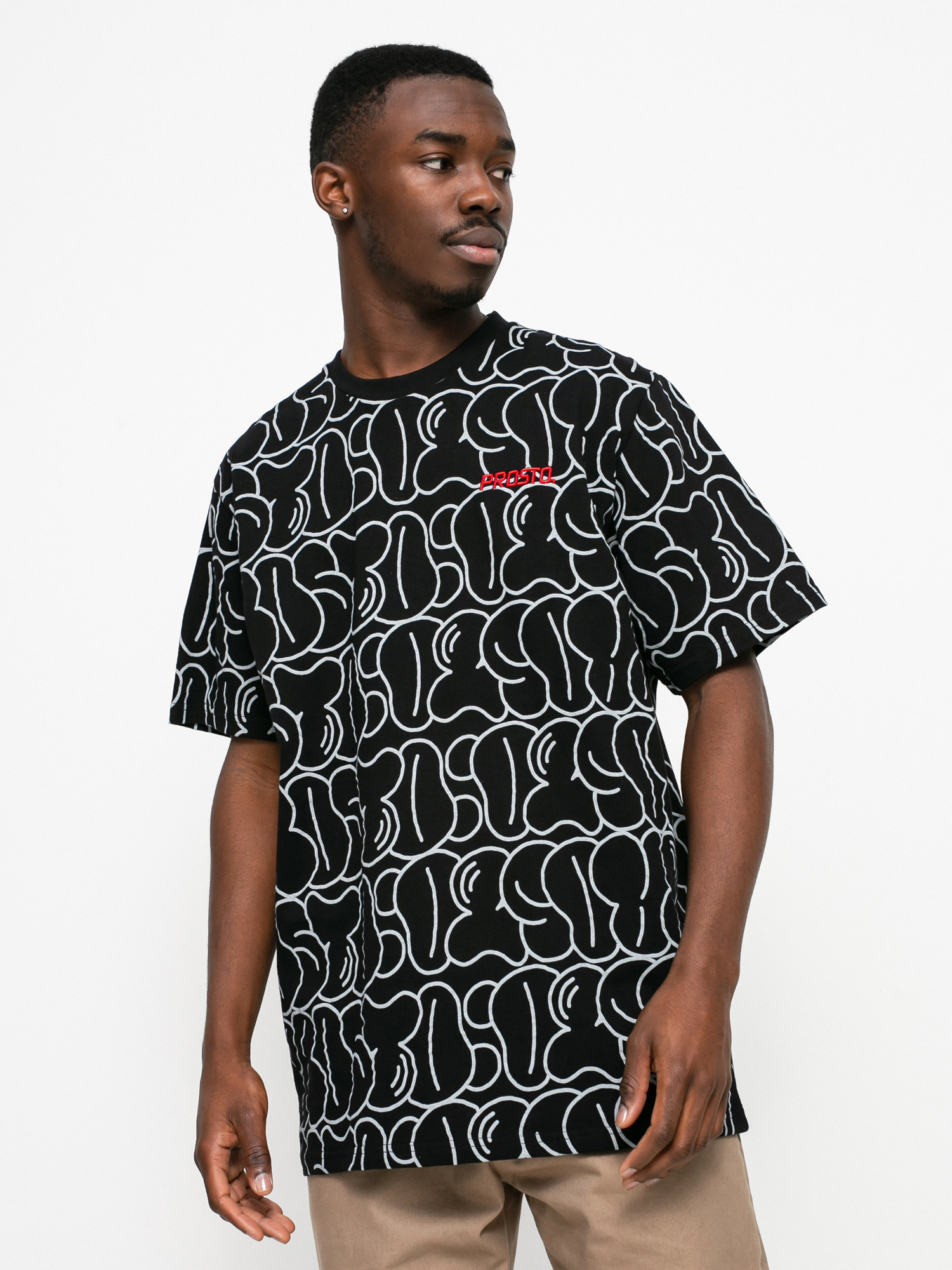 T-shirt Prosto Baggy (black)