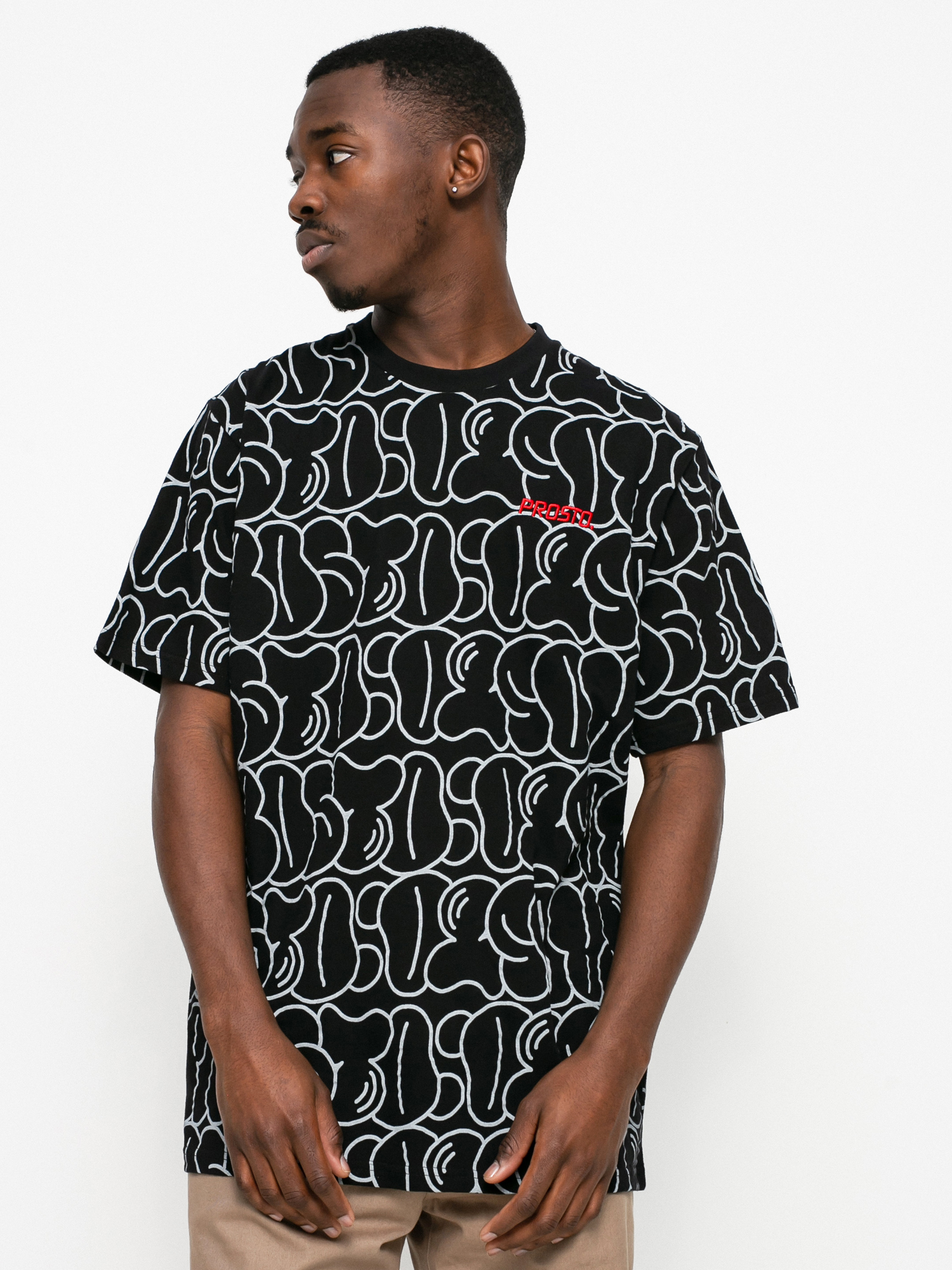 T-shirt Prosto Baggy (black)