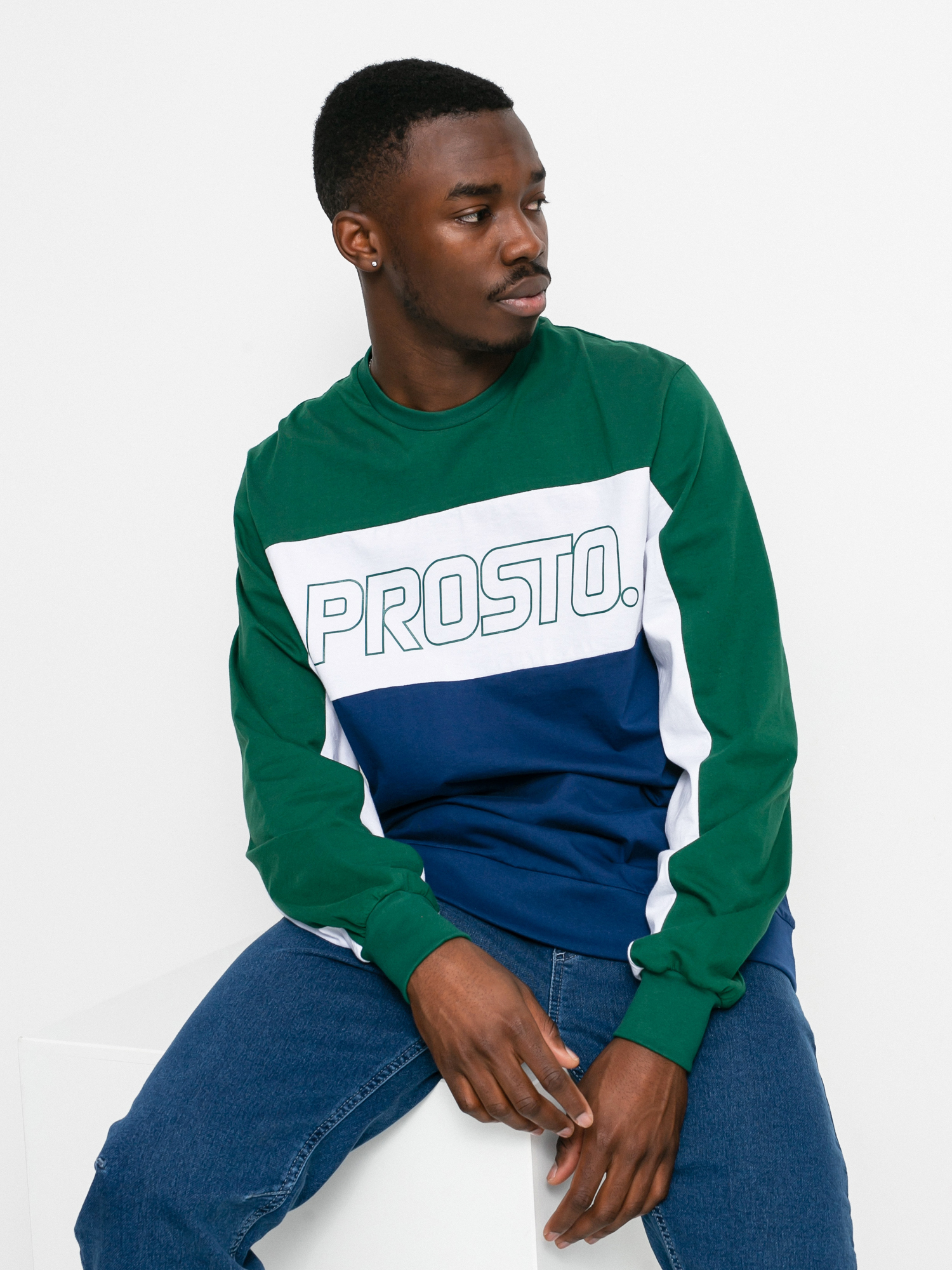 Longsleeve Prosto Exit (green)