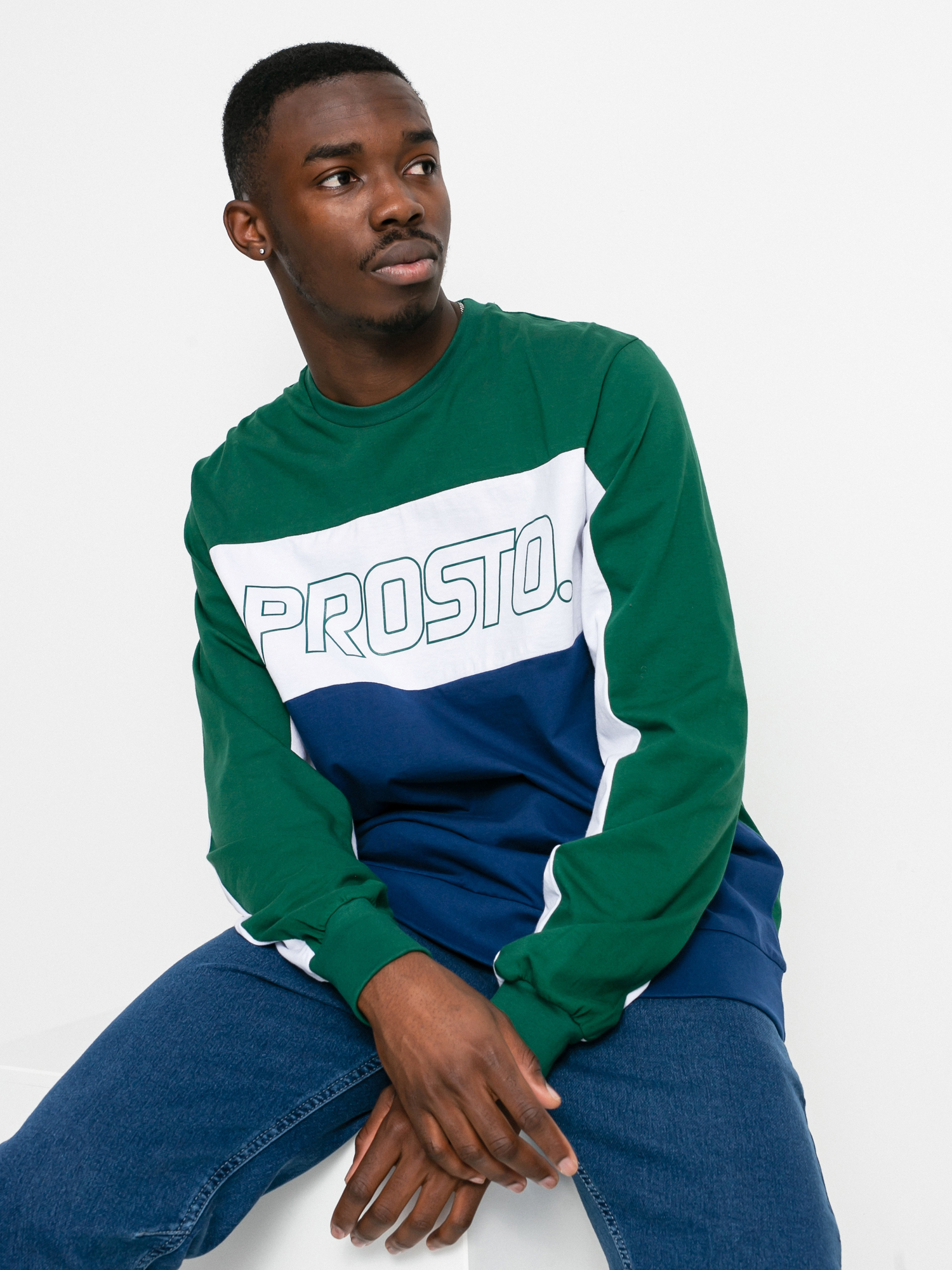 Longsleeve Prosto Exit (green)