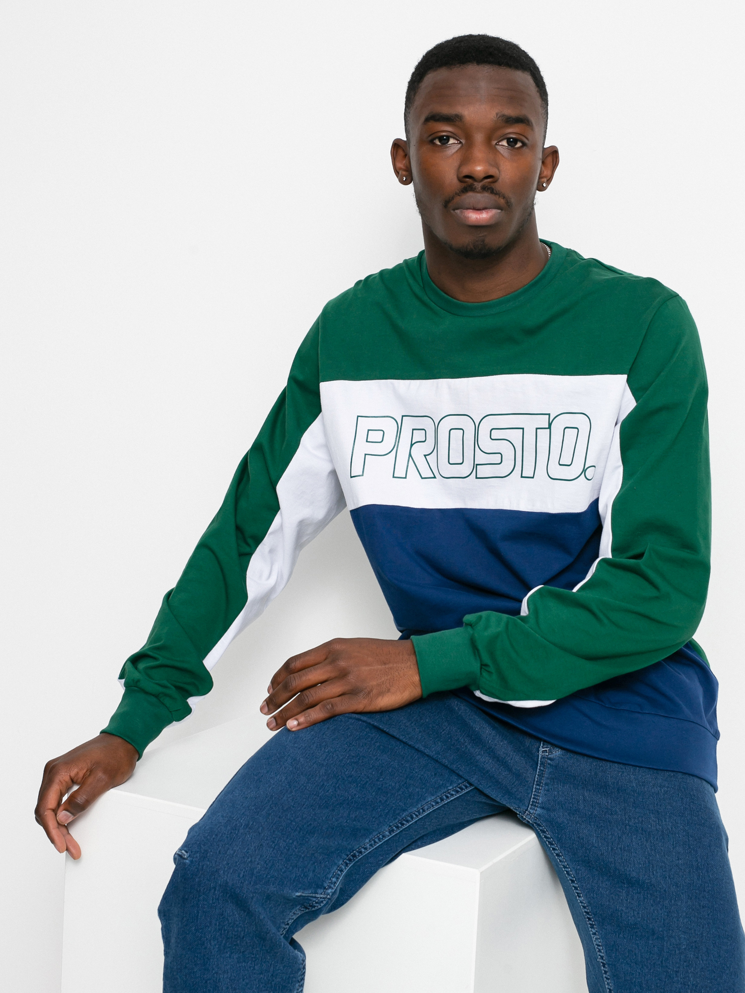 Longsleeve Prosto Exit (green)