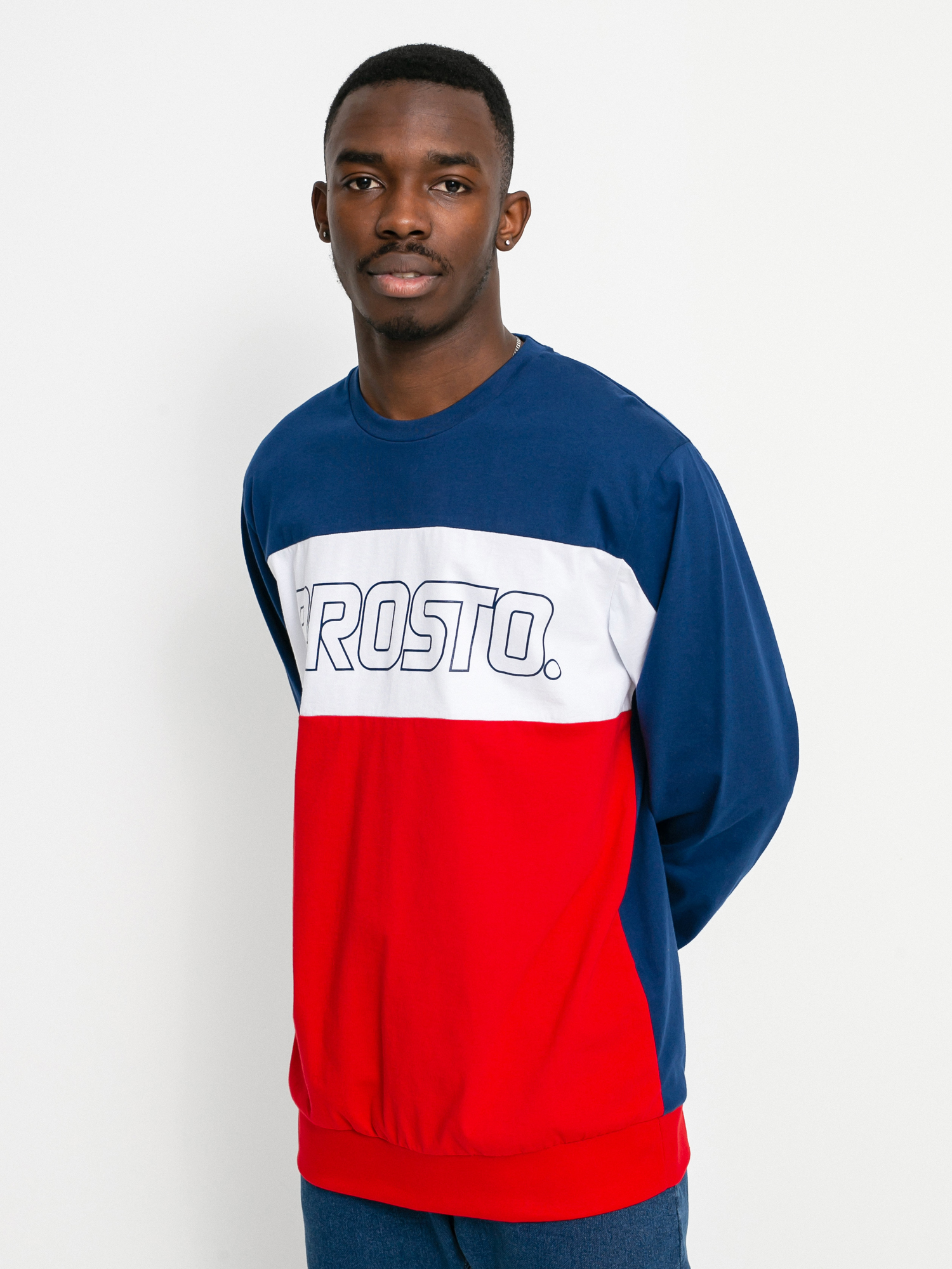 Longsleeve Prosto Exit (dark blue)