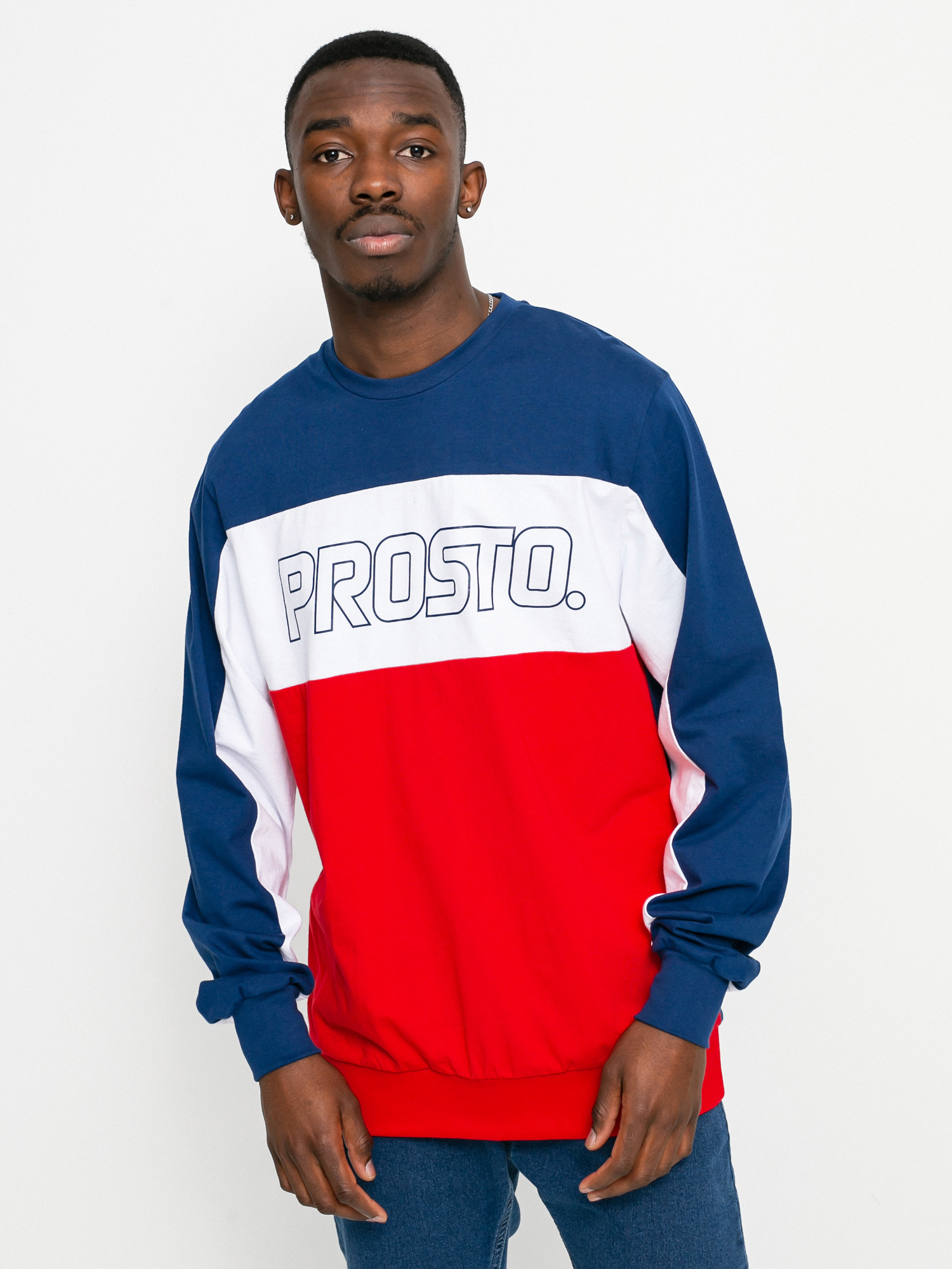 Longsleeve Prosto Exit (dark blue)