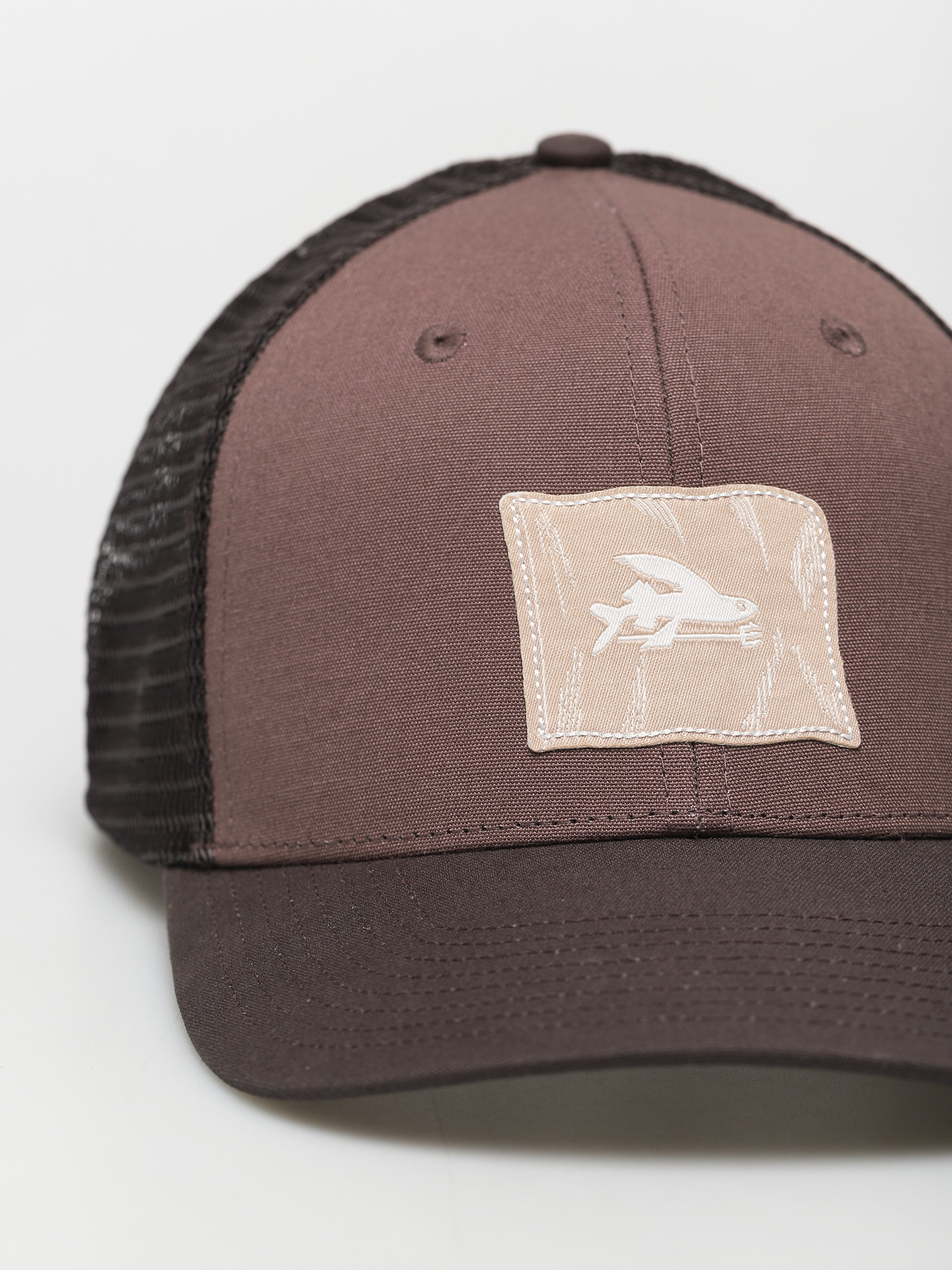 Czapka z daszkiem Patagonia Fly the Flag Label Trucker (dusky brown)
