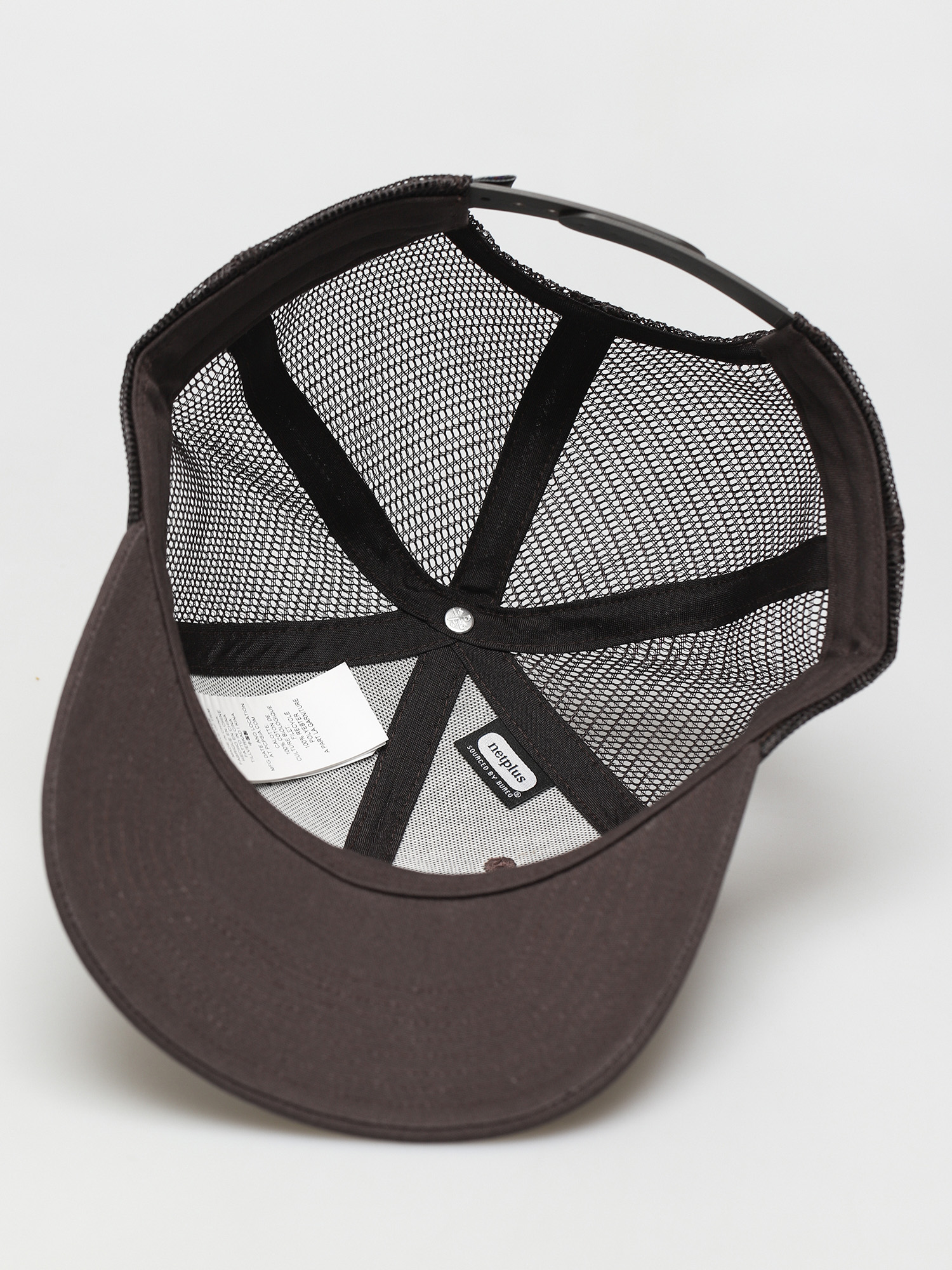 Czapka z daszkiem Patagonia Fly the Flag Label Trucker (dusky brown)