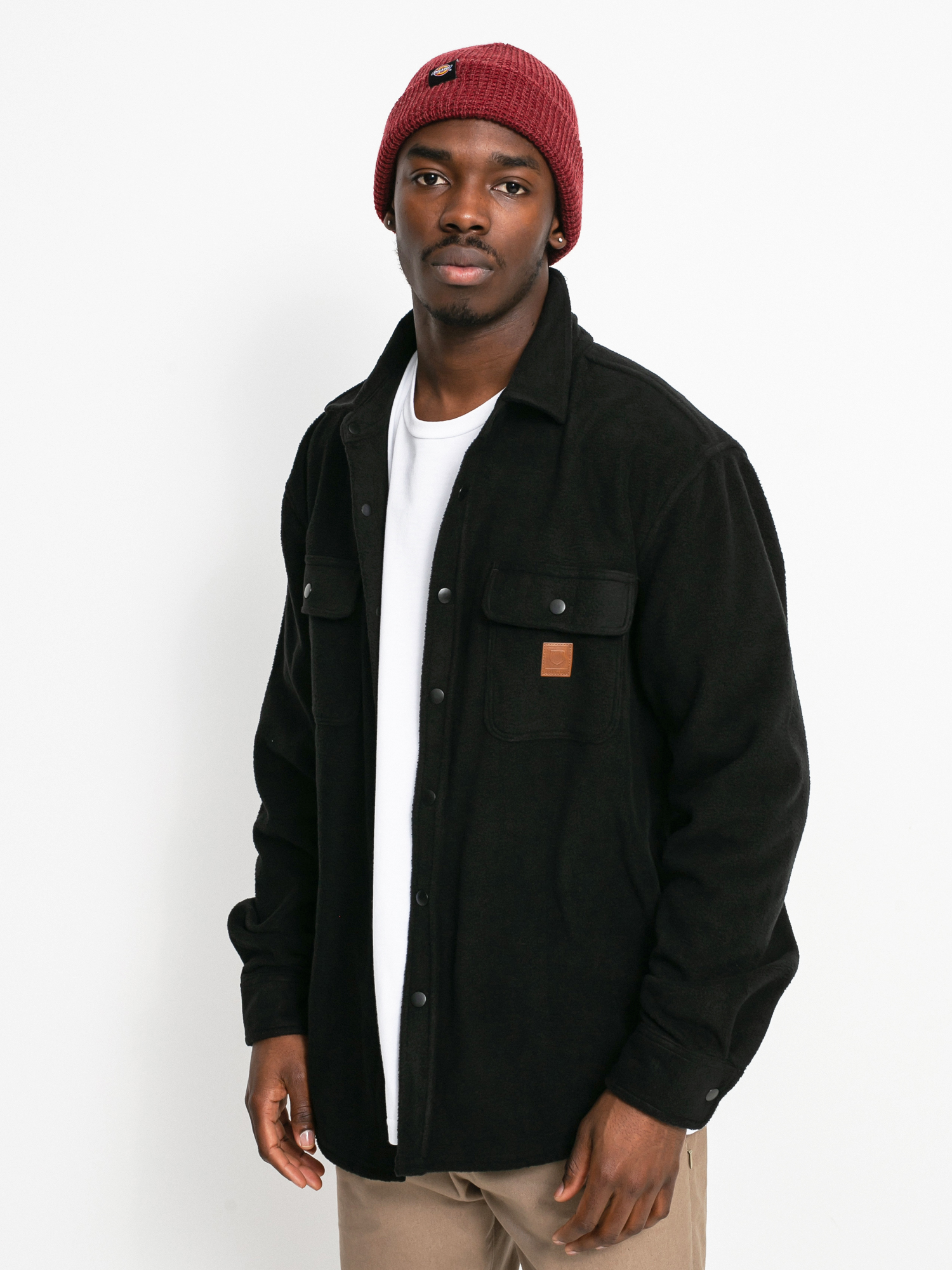 Koszula Brixton Bowery Arctic Stretch Ls (black)