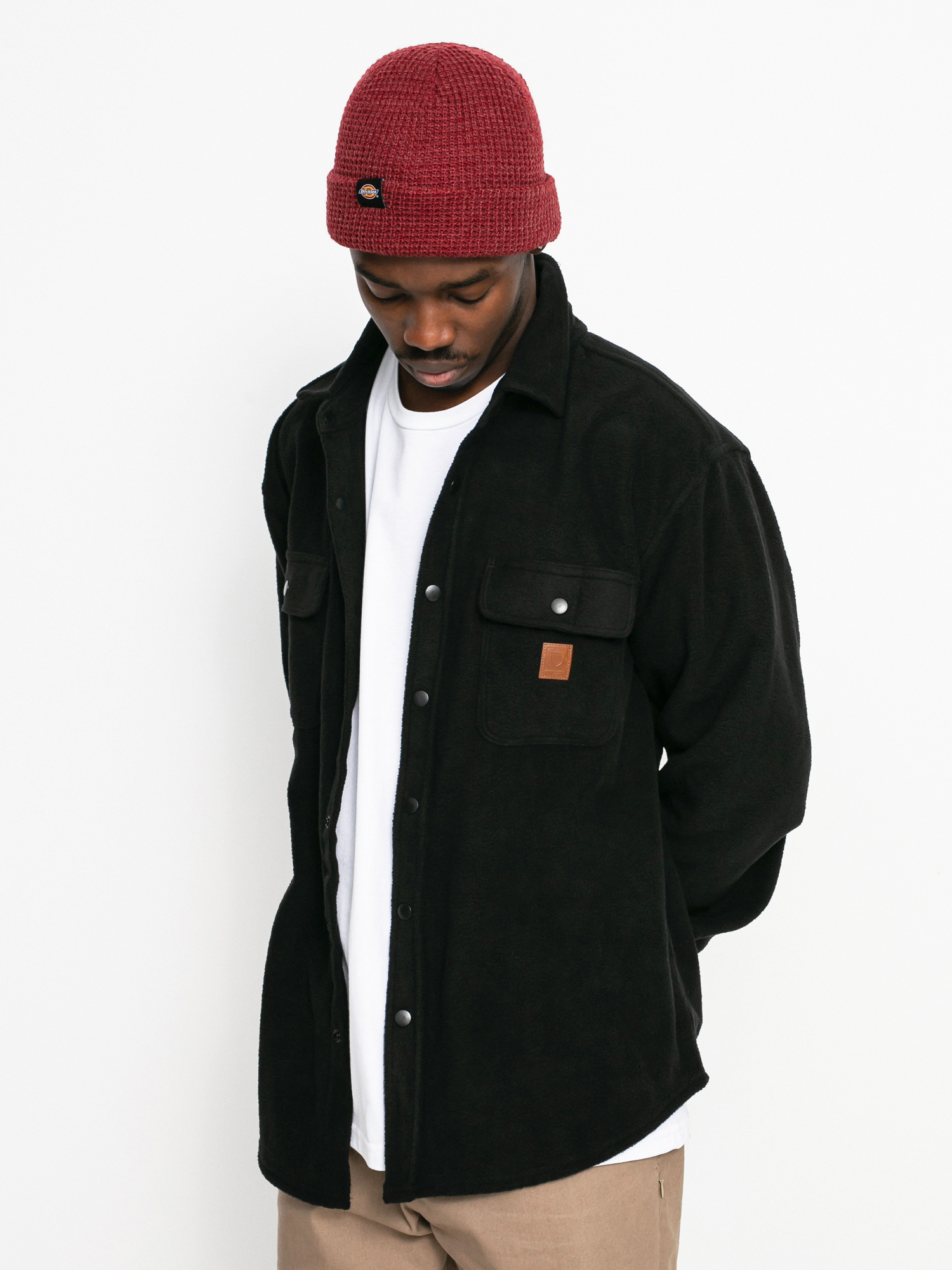Koszula Brixton Bowery Arctic Stretch Ls (black)