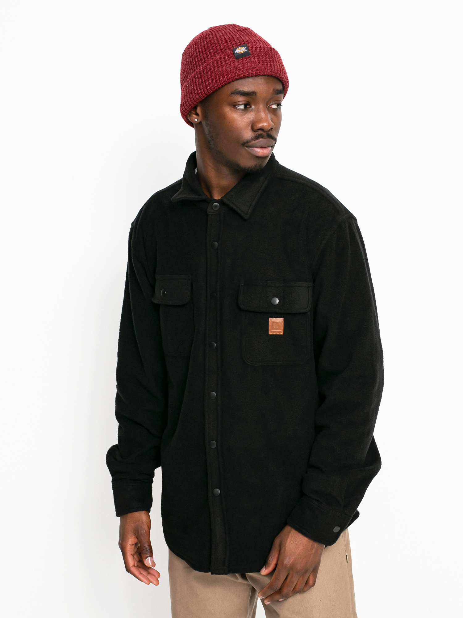 Koszula Brixton Bowery Arctic Stretch Ls (black)