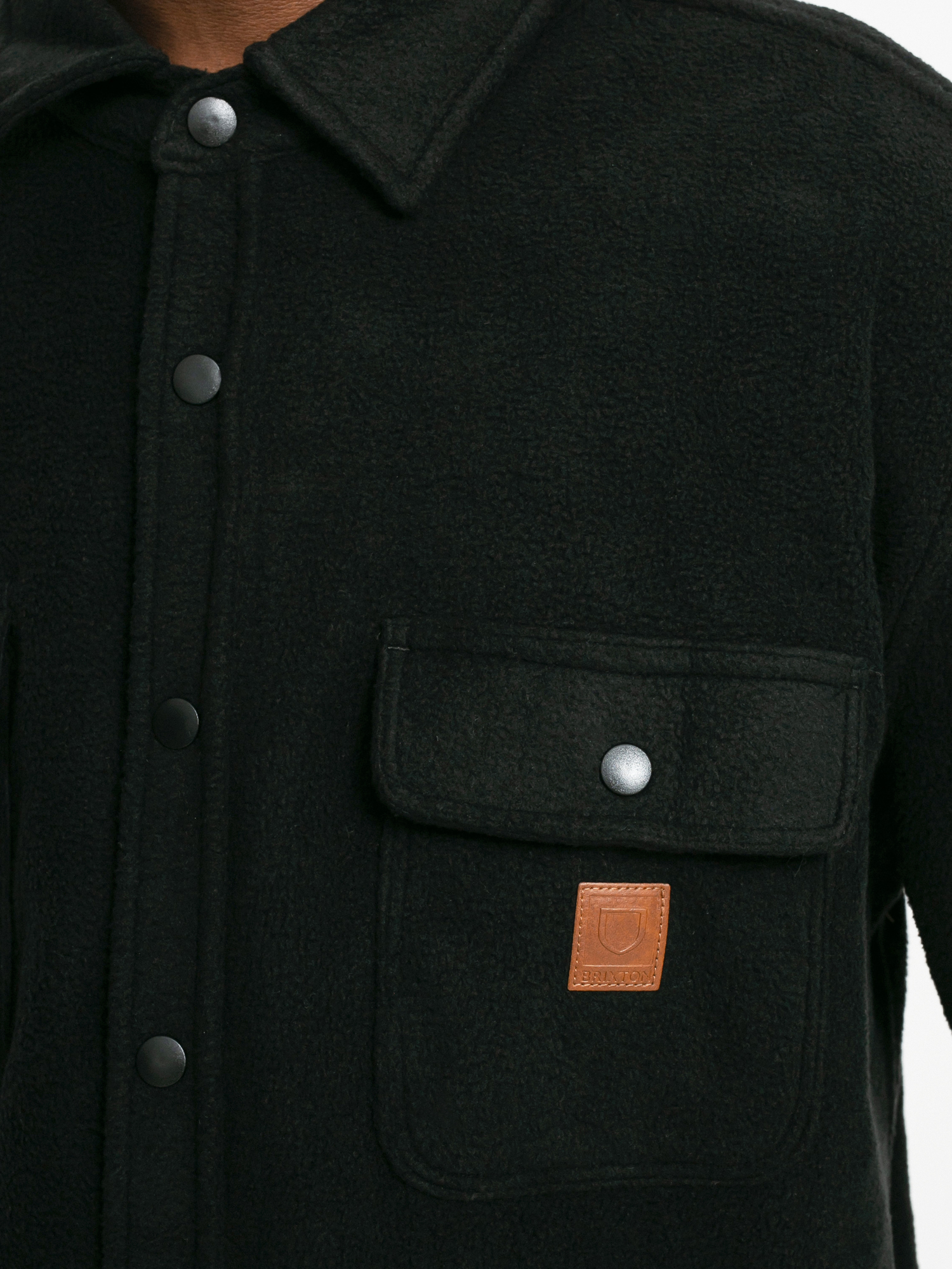 Koszula Brixton Bowery Arctic Stretch Ls (black)
