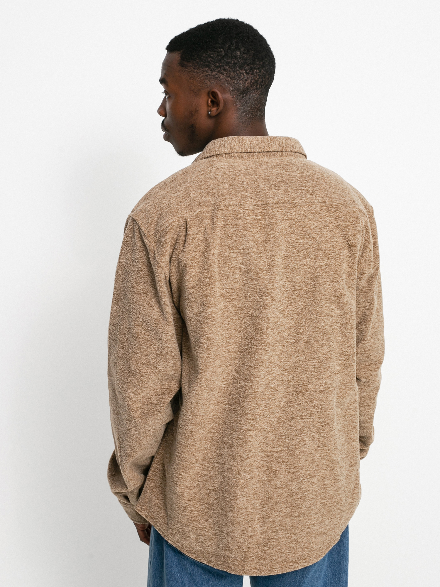 Koszula Brixton Bowery Arctic Stretch Ls (oatmeal)