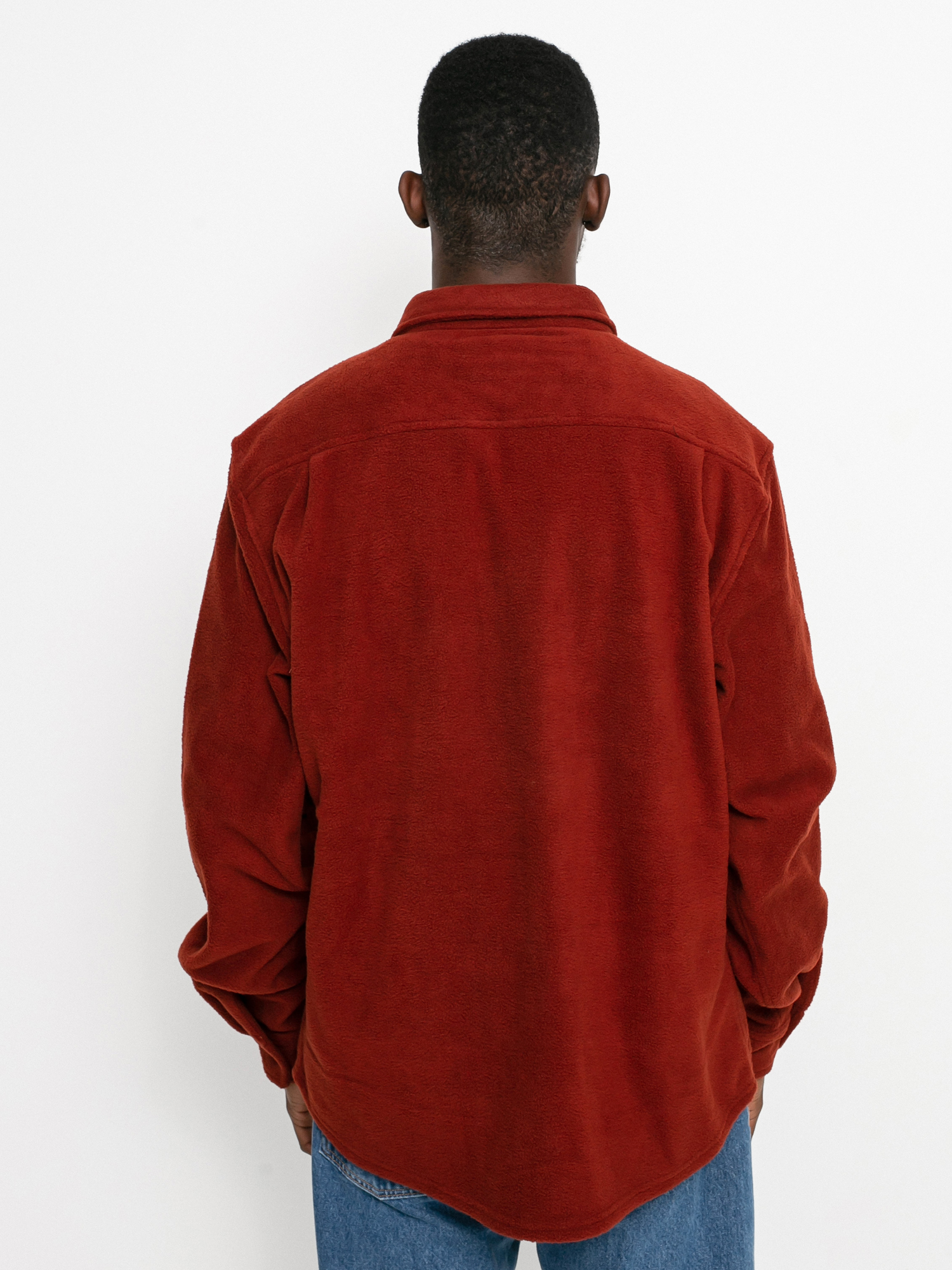 Koszula Brixton Bowery Arctic Stretch Ls (dark brick)