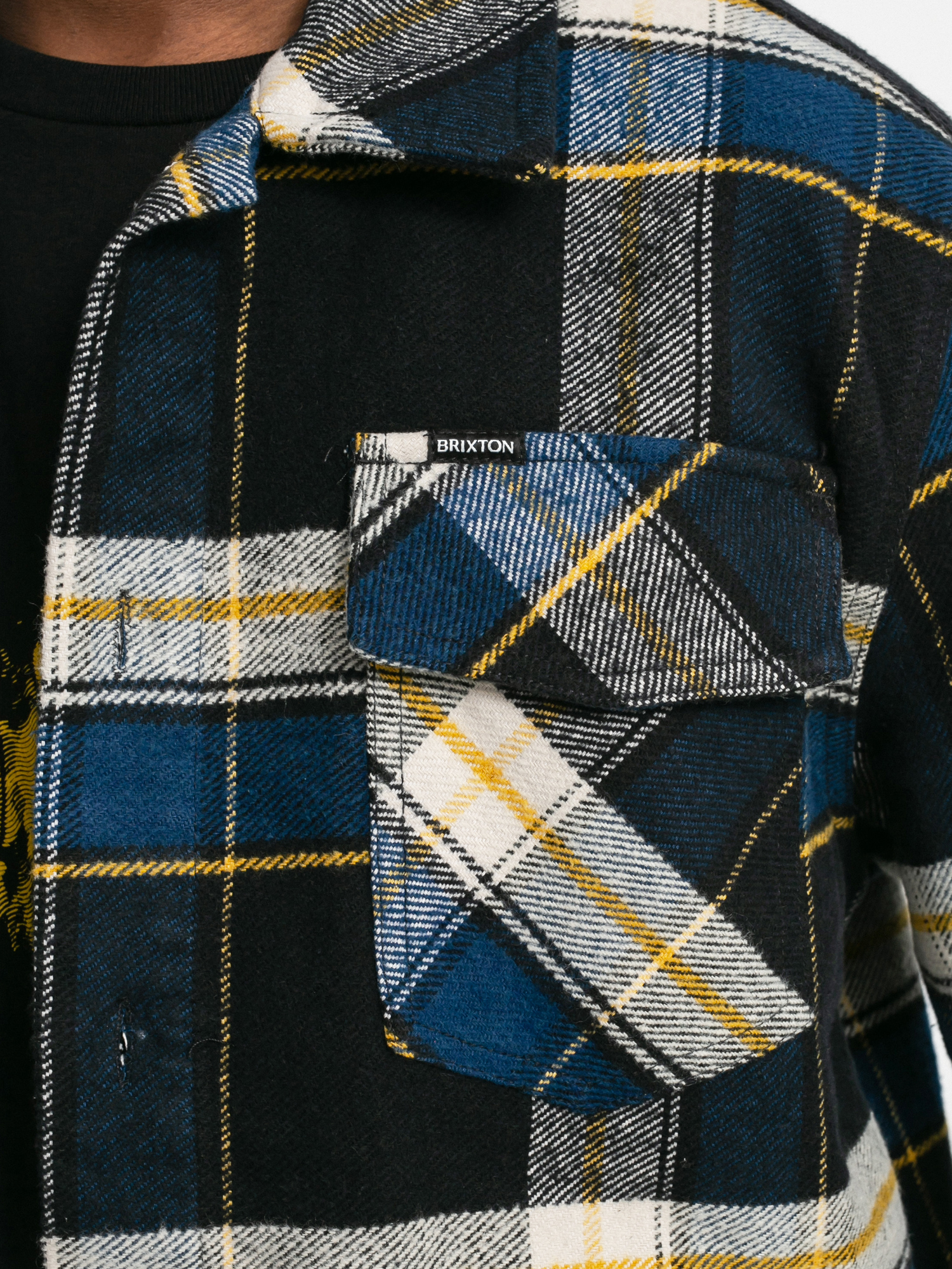 Kurtka Brixton Bowery Trucker (joe blue plaid)