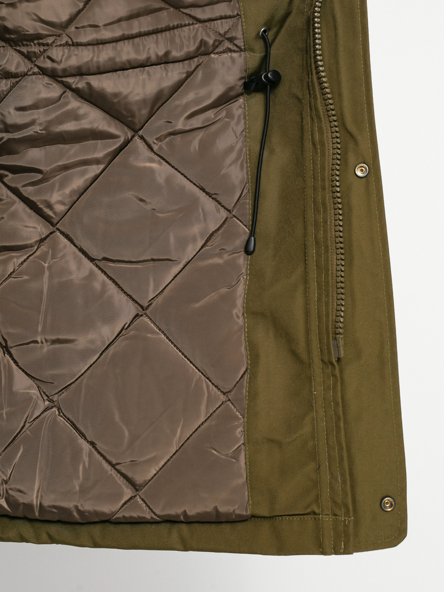 Kurtka Brixton Storm Parka (military olive)