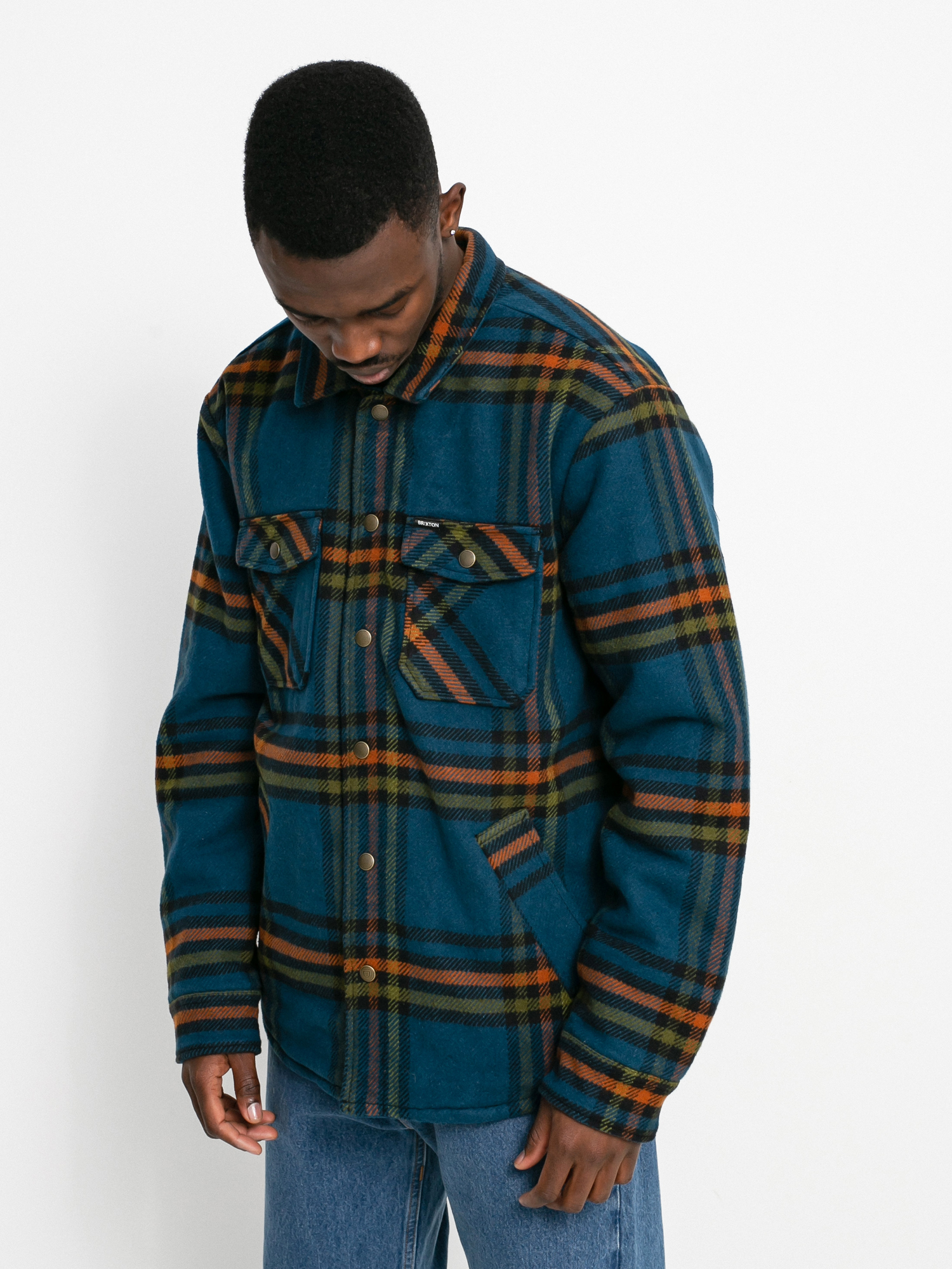Kurtka Brixton Bowery Lined (marine blue)