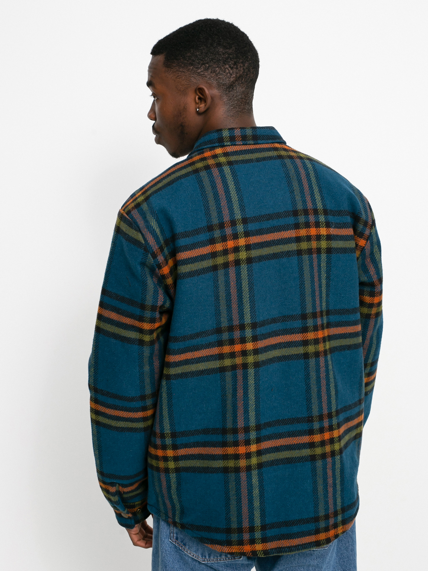 Kurtka Brixton Bowery Lined (marine blue)
